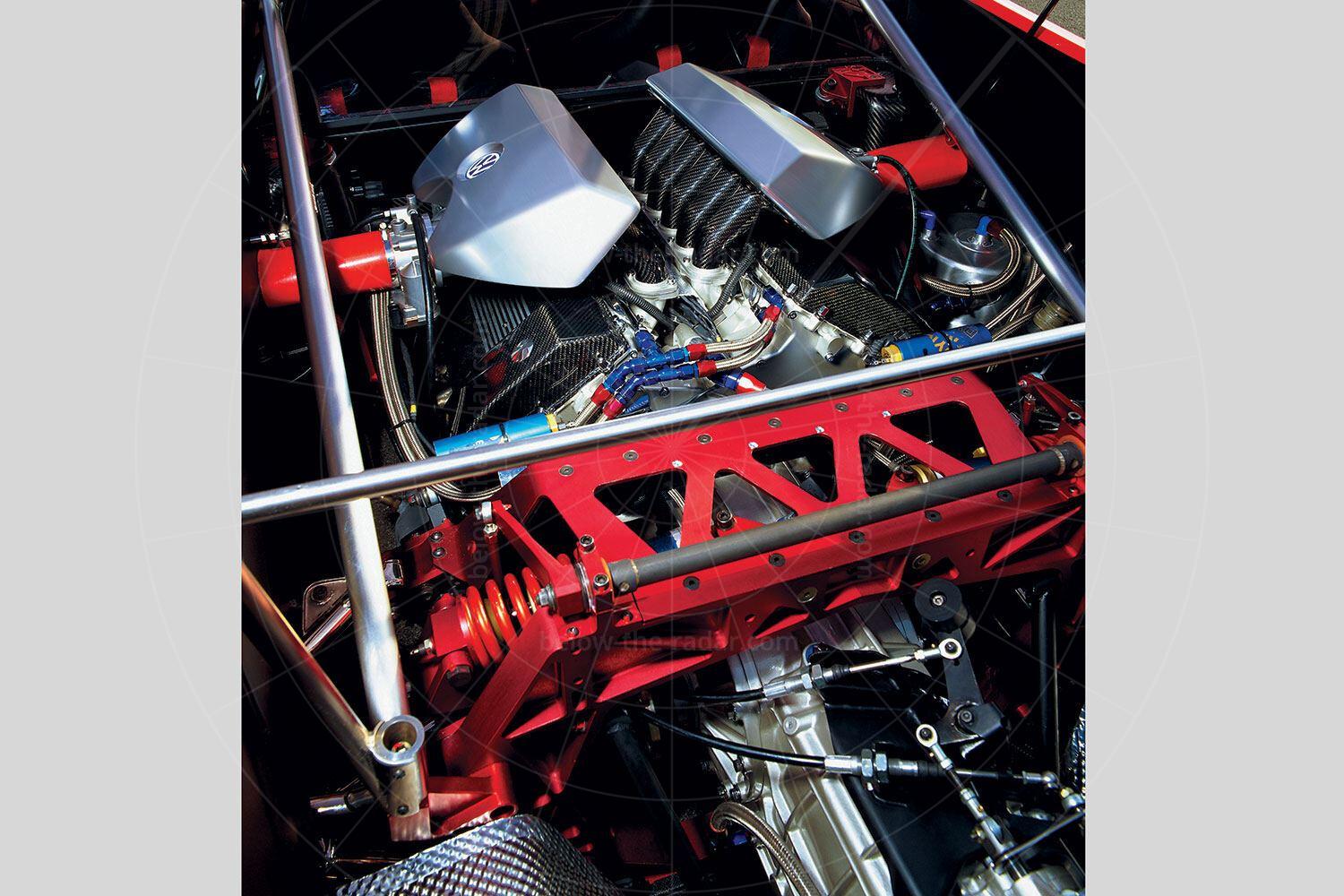 1998 Volkswagen W12 roadster engine bay Pic: Volkswagen | 1998 Volkswagen W12 roadster engine bay
