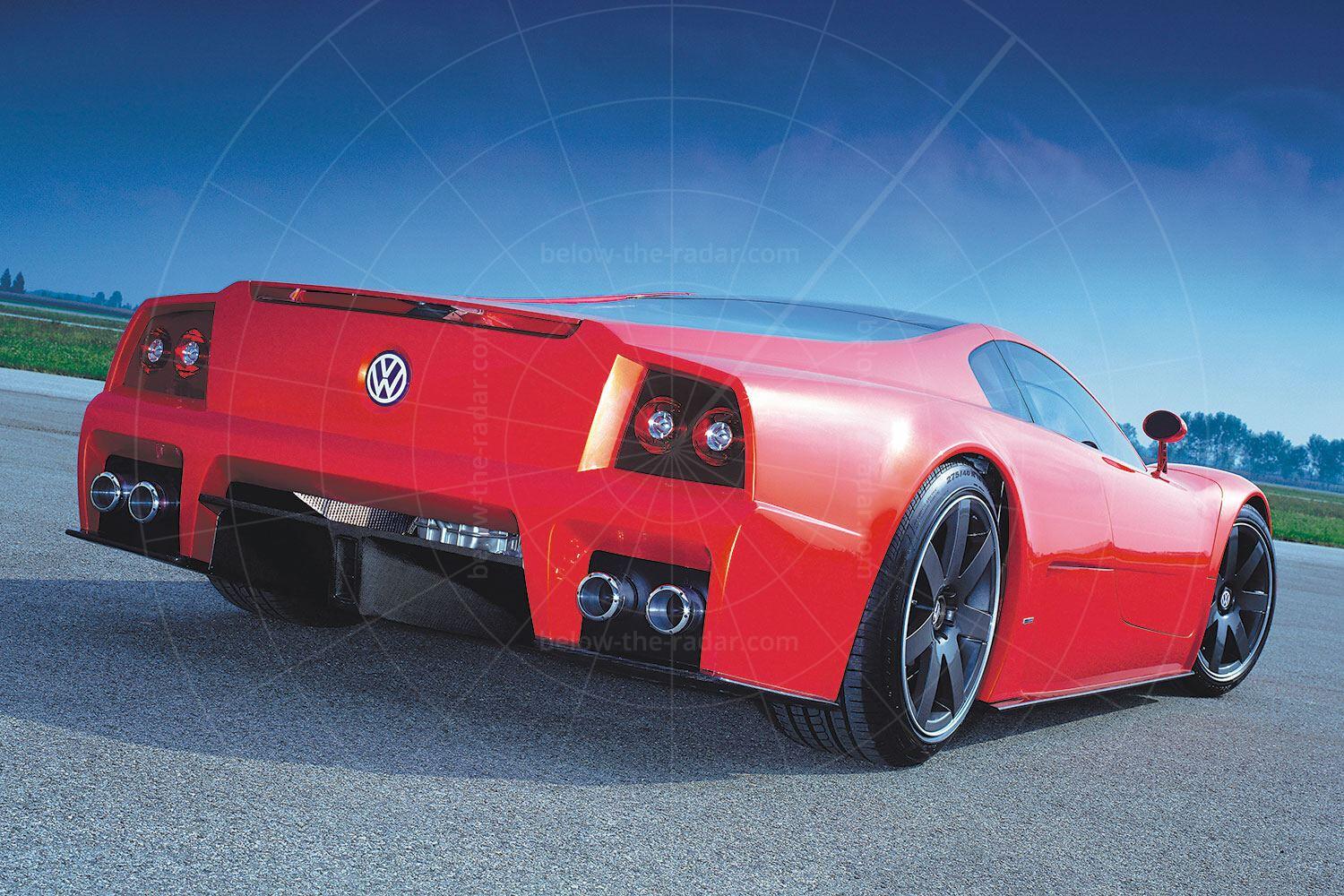 2001 Volkswagen W12 coupé Pic: Volkswagen | 2001 Volkswagen W12 coupé