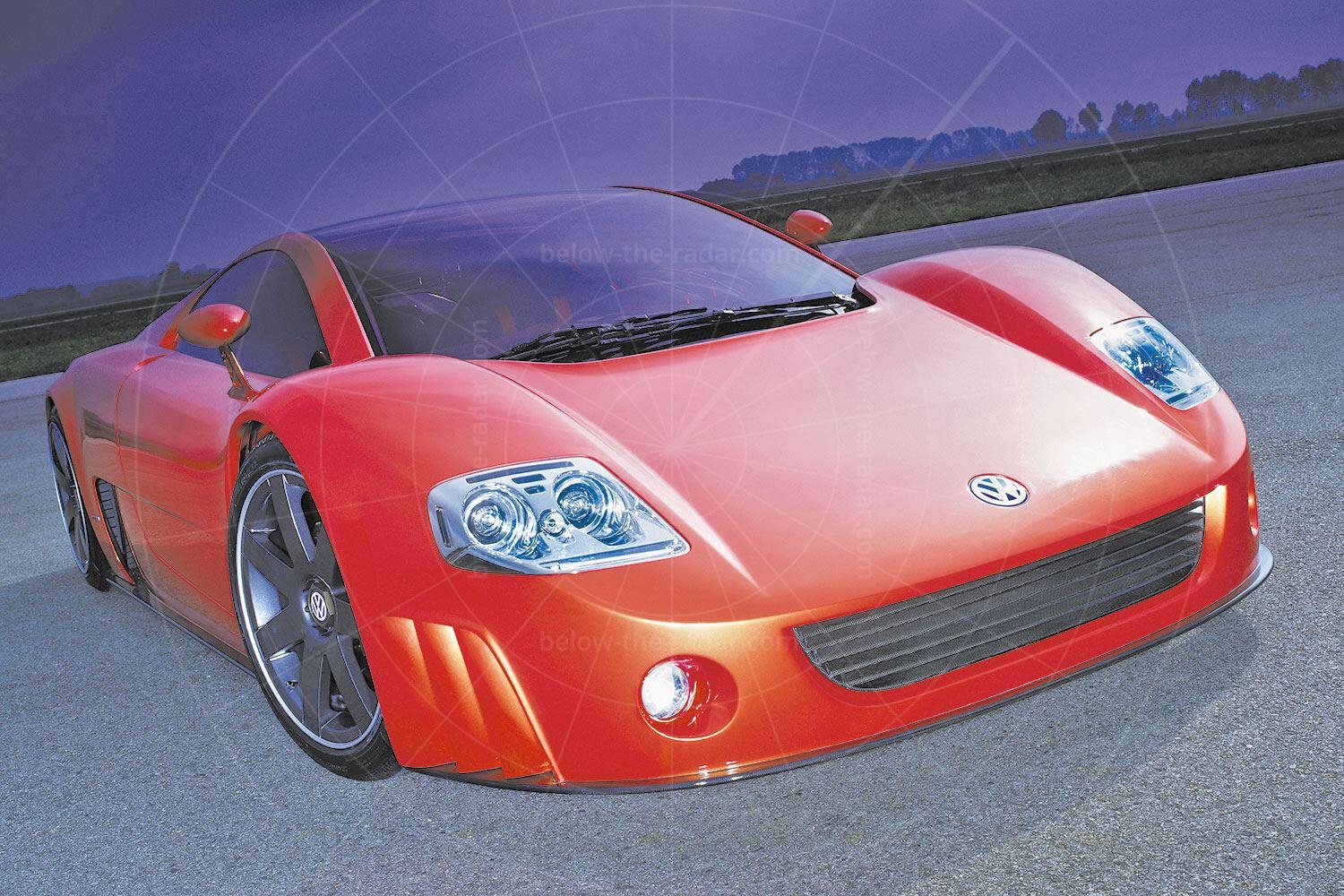 2001 Volkswagen W12 coupé Pic: Volkswagen | 2001 Volkswagen W12 coupé