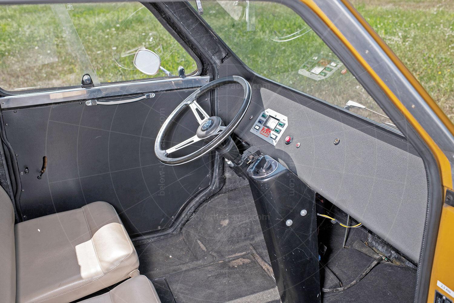 Zagato Zele interior Pic: RM Sotheby's | Zagato Zele interior