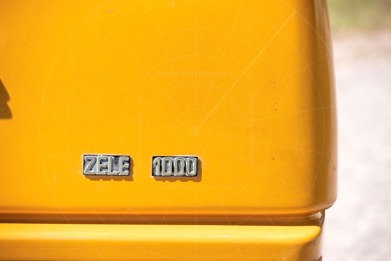 Zagato Zele badging Pic: RM Sotheby's | Zagato Zele badging