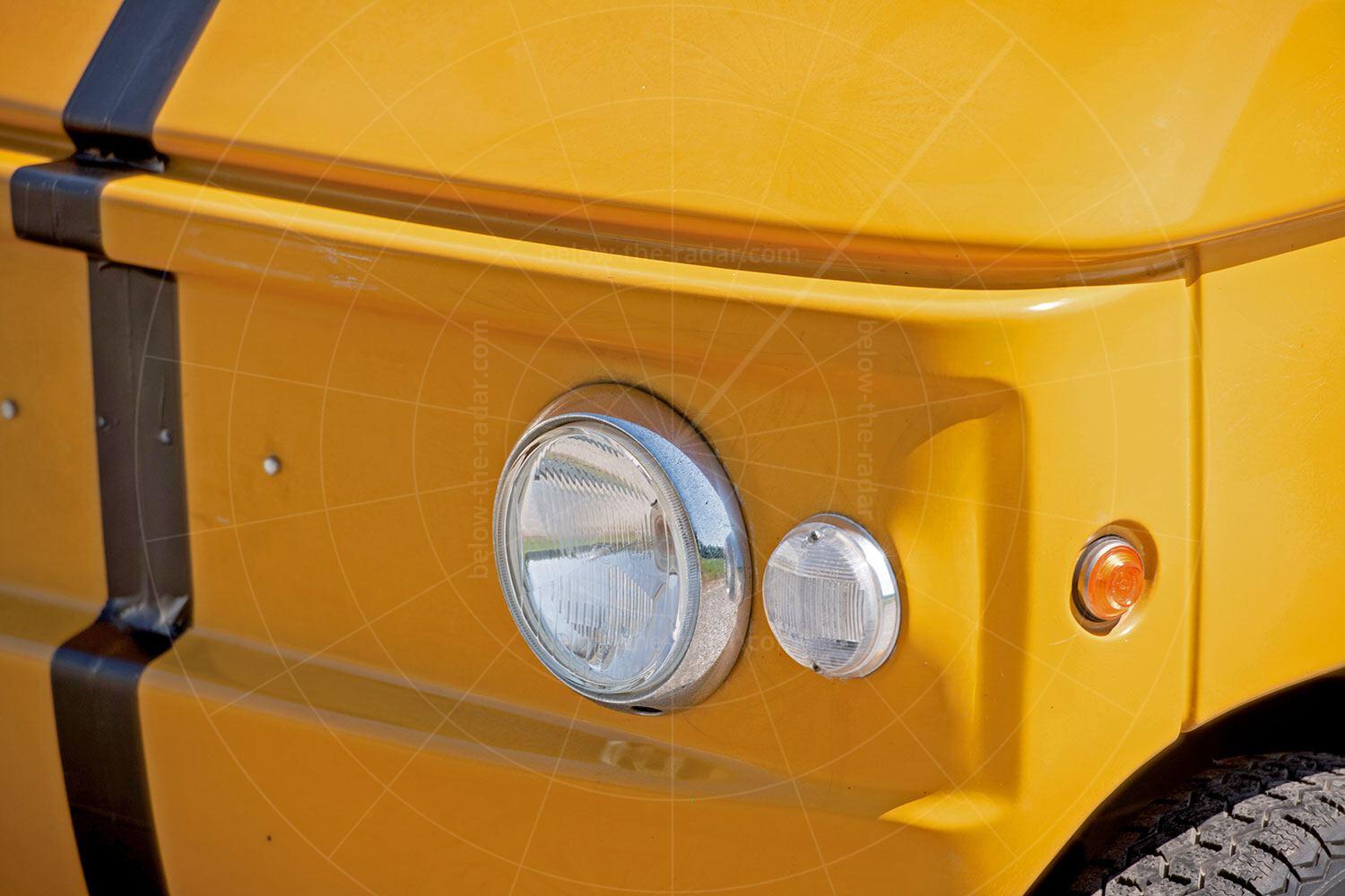 Zagato Zele headlight Pic: RM Sotheby's | Zagato Zele headlight