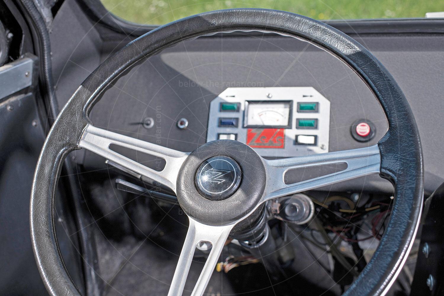 Zagato Zele dashboard Pic: RM Sotheby's | Zagato Zele dashboard