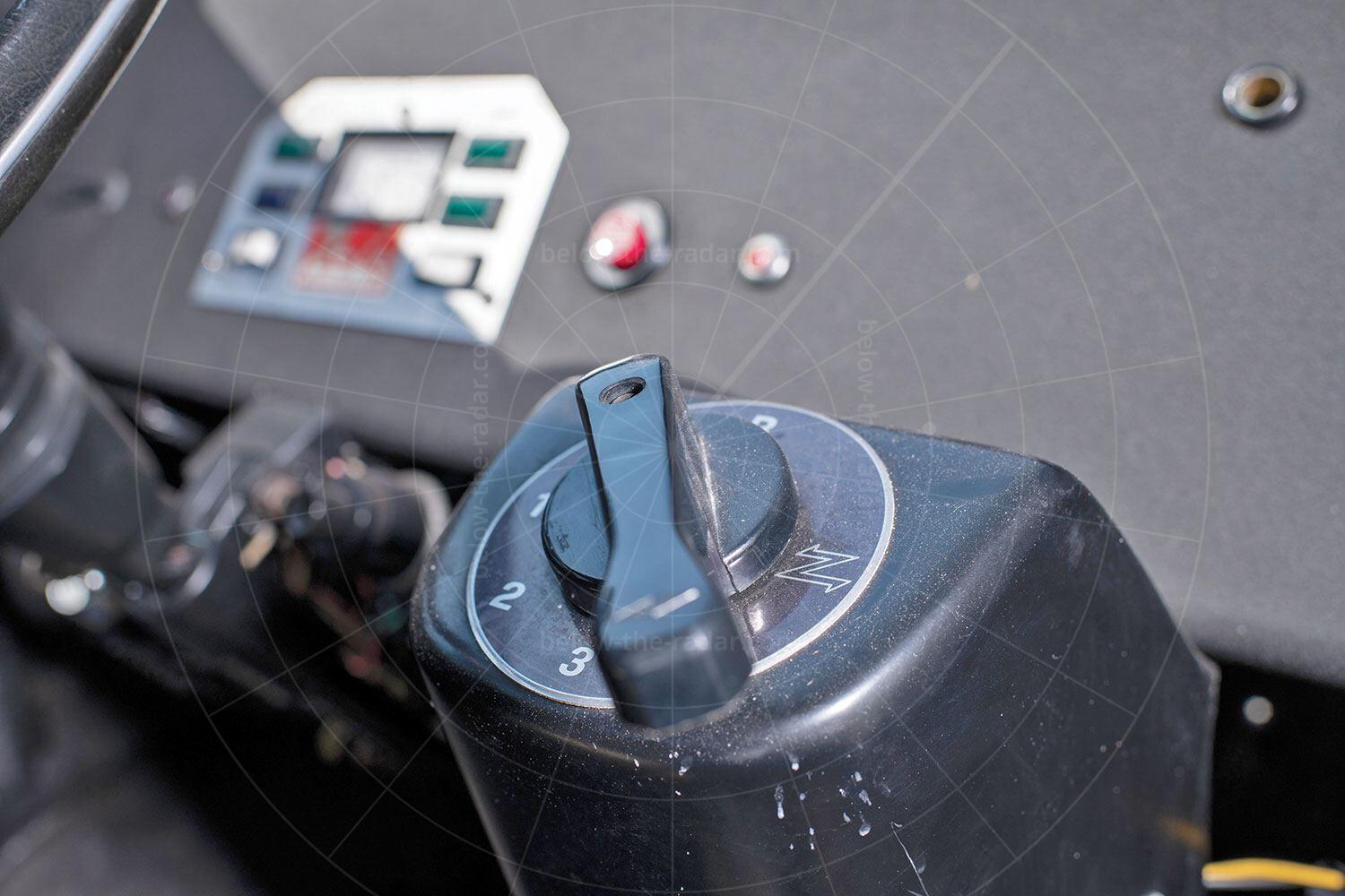 Zagato Zele dashboard Pic: RM Sotheby's | Zagato Zele dashboard