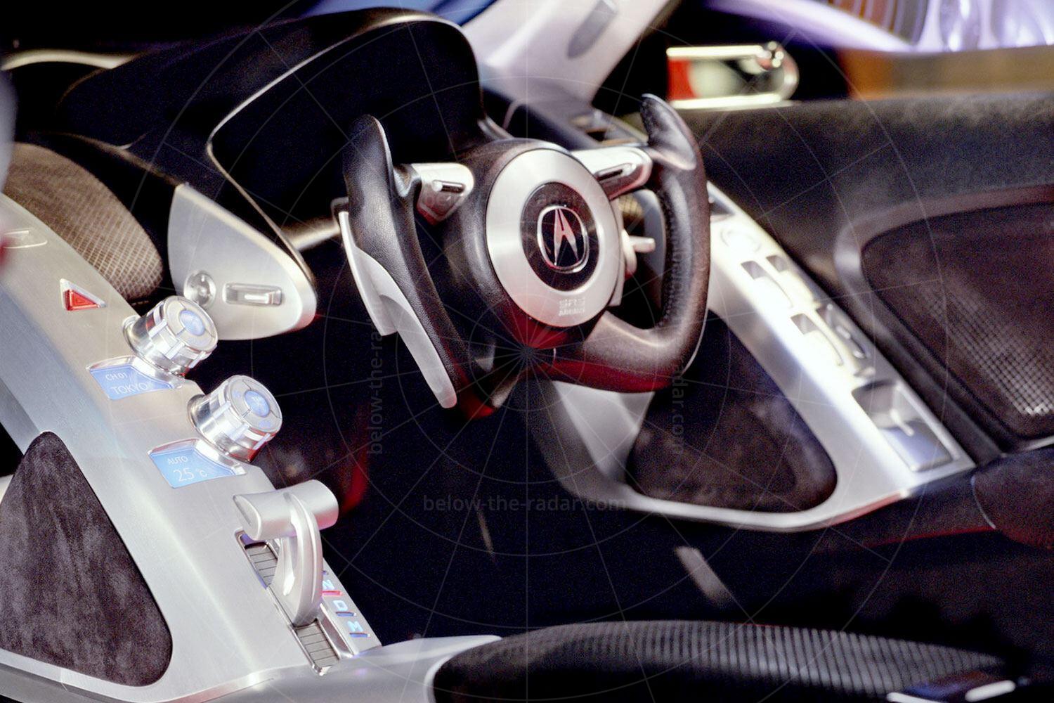 Acura DN-X concept dashboard Pic: Acura | Acura DN-X concept dashboard