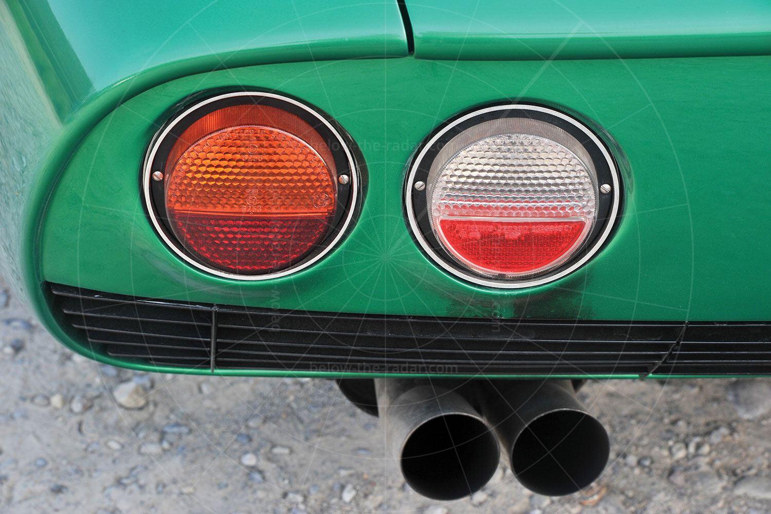 Bizzarrini GT Strada rear lights Pic: RM Sotheby's | Bizzarrini GT Strada rear lights