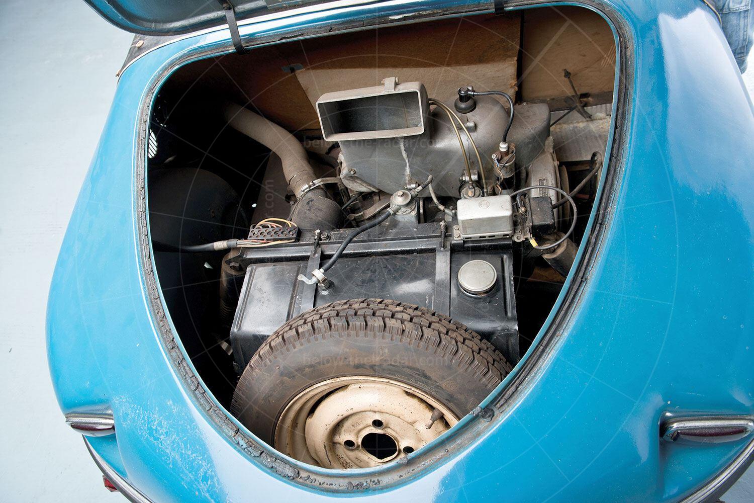 Burgfalke FB250 engine bay Pic: RM Sotheby's | Burgfalke FB250 engine bay