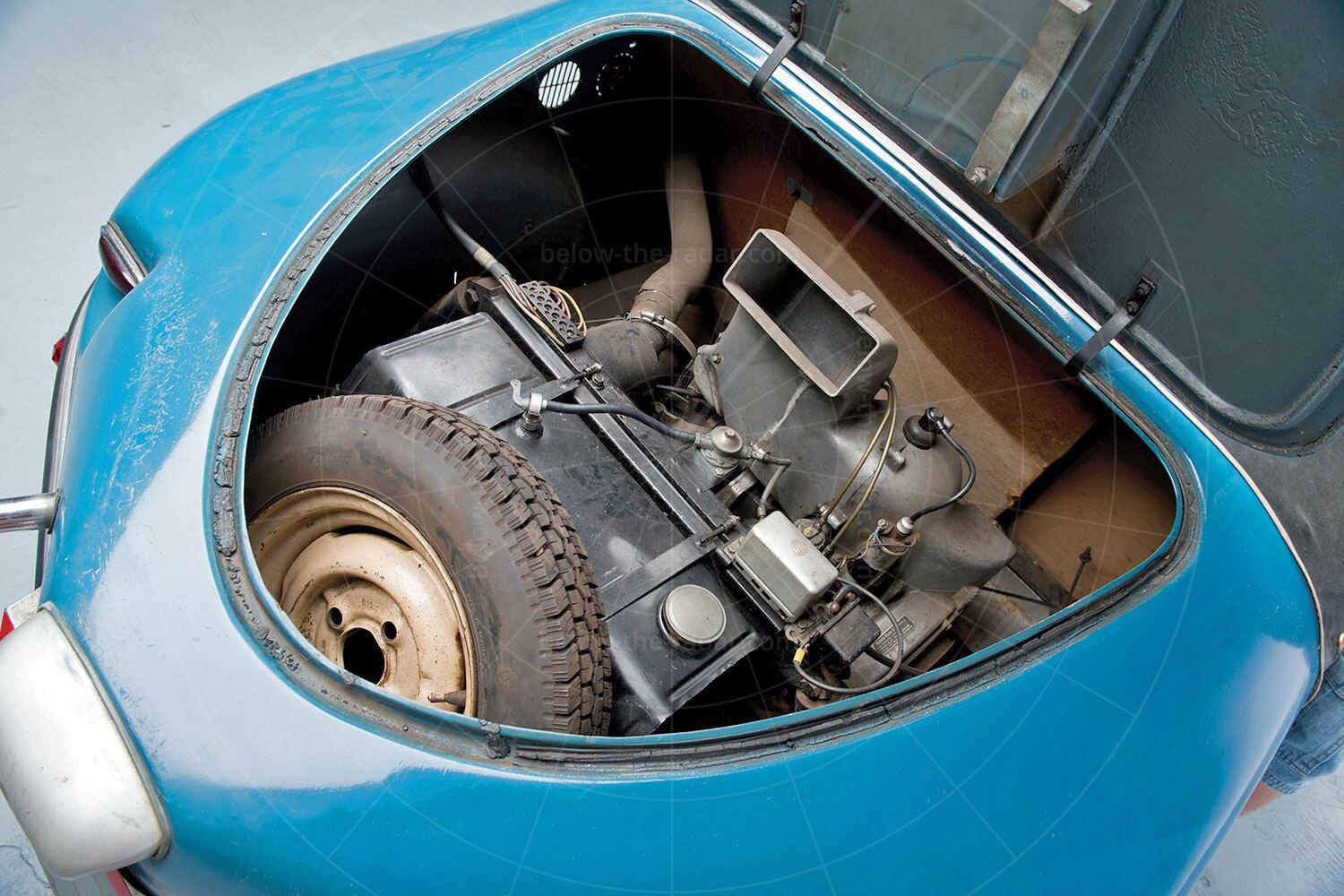 Burgfalke FB250 engine bay Pic: RM Sotheby's | Burgfalke FB250 engine bay