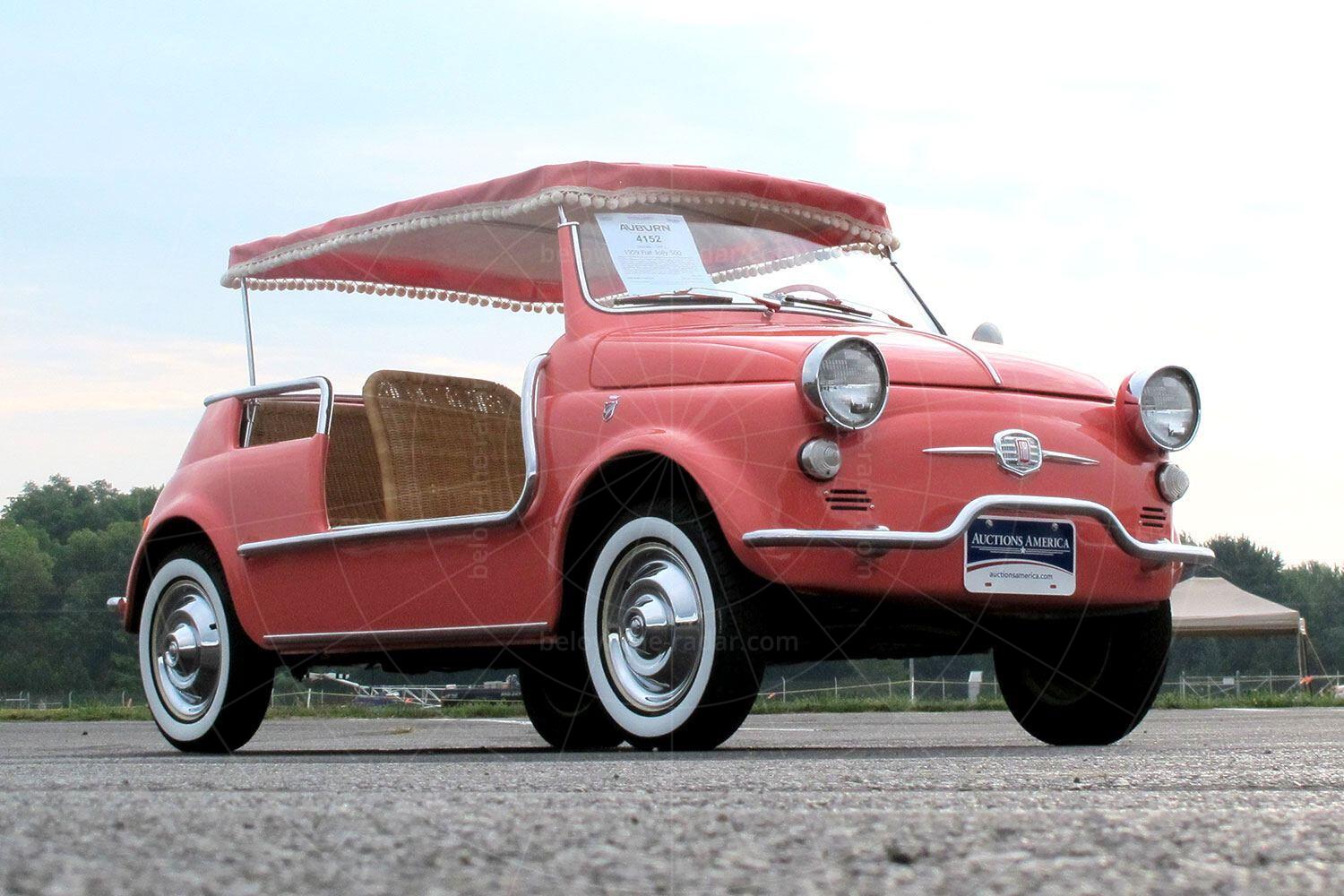 Bug-eyed Fiat 500 Jolly Pic: RM Sotheby's | Bug-eyed Fiat 500 Jolly