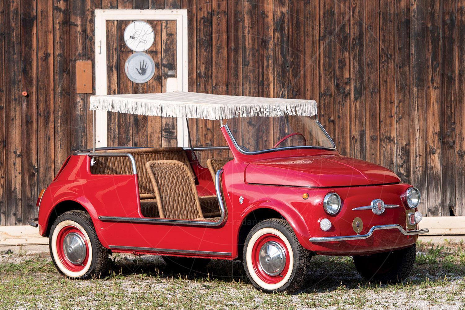 Later Fiat 500 Jolly Pic: RM Sotheby's | Later Fiat 500 Jolly
