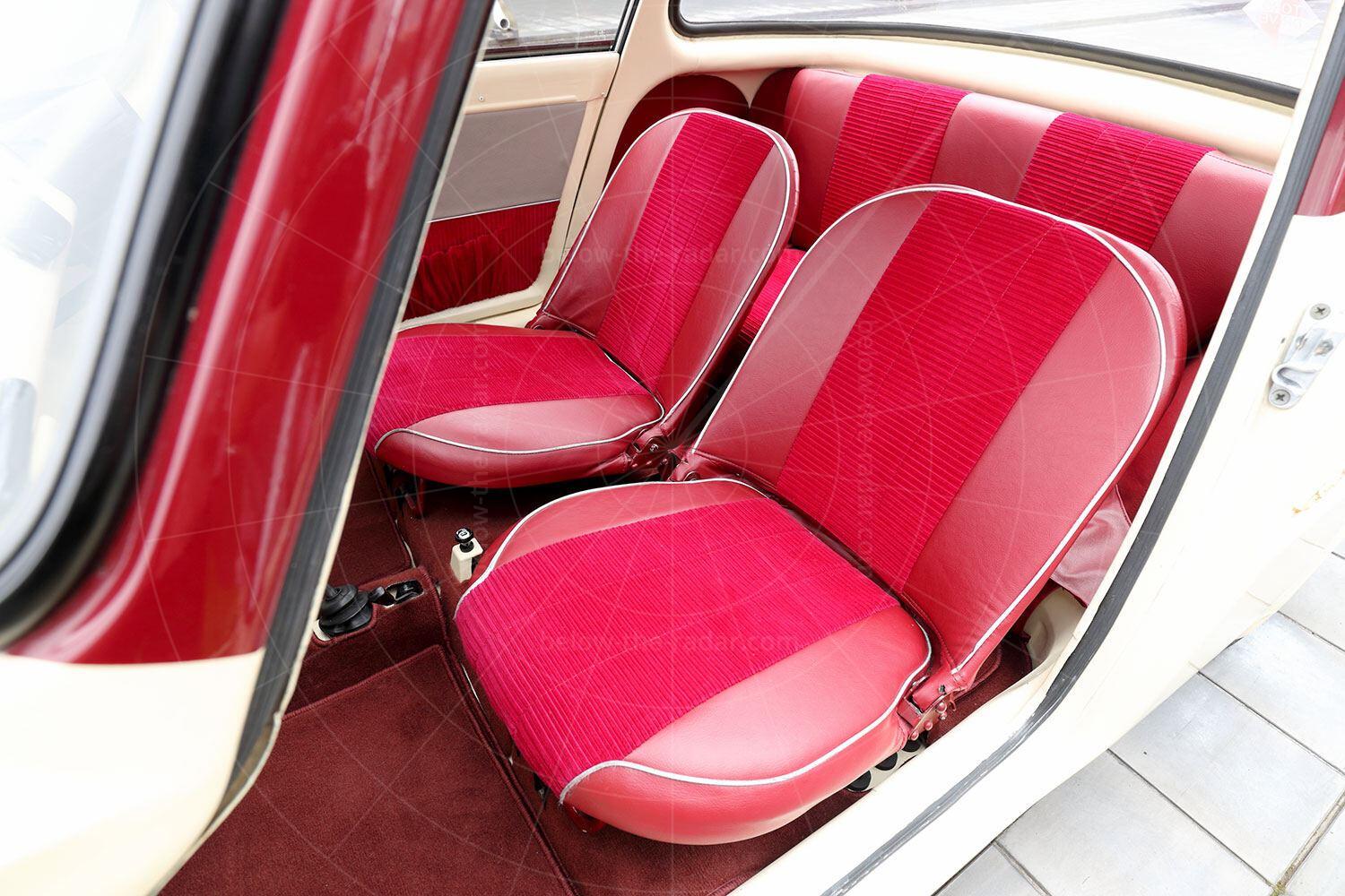 Mazda R360 interior Pic: Mazda | Mazda R360 interior