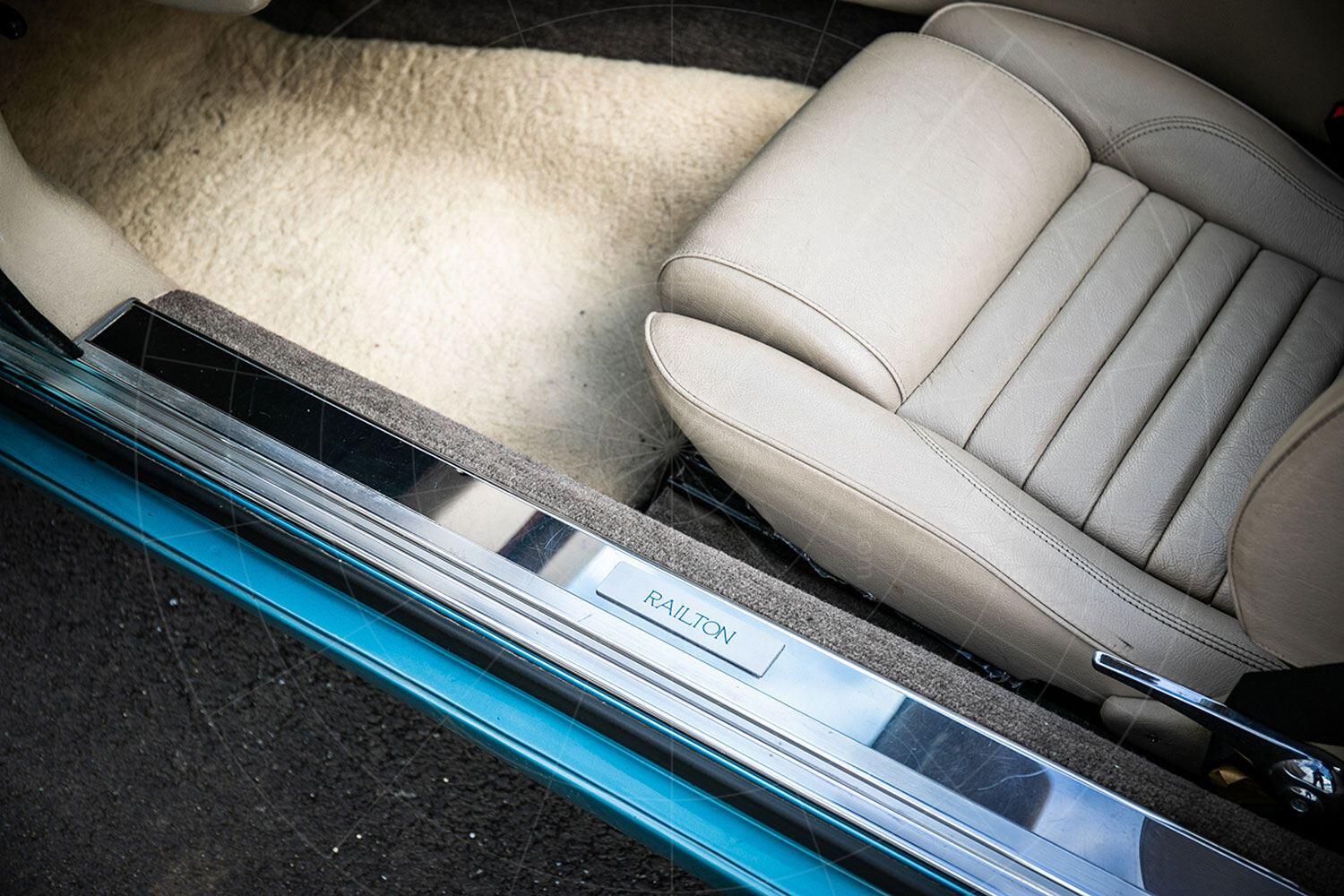 The Railton F29 Claremont sill plate Pic: Silverstone Auctions | The Railton F29 Claremont sill plate