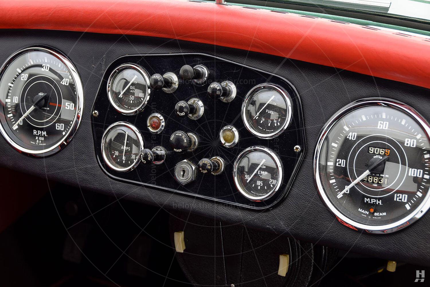 Swallow Doretti dashboard Pic: Hyman Ltd | Swallow Doretti dashboard