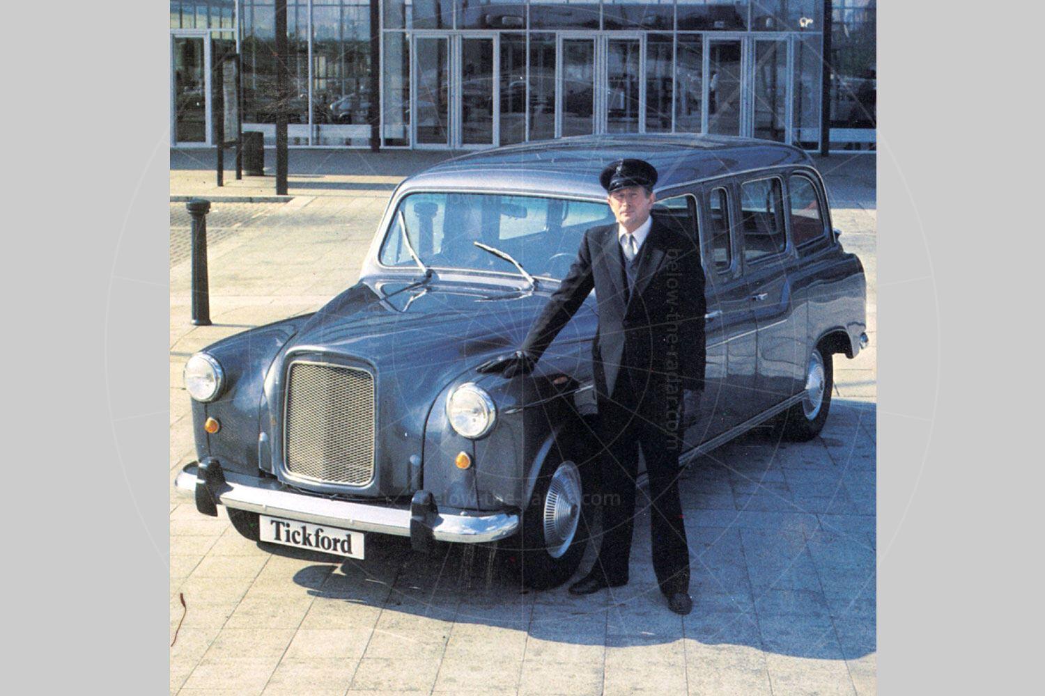 The Tickford Taxi Pic: magiccarpics.co.uk | The Tickford Taxi