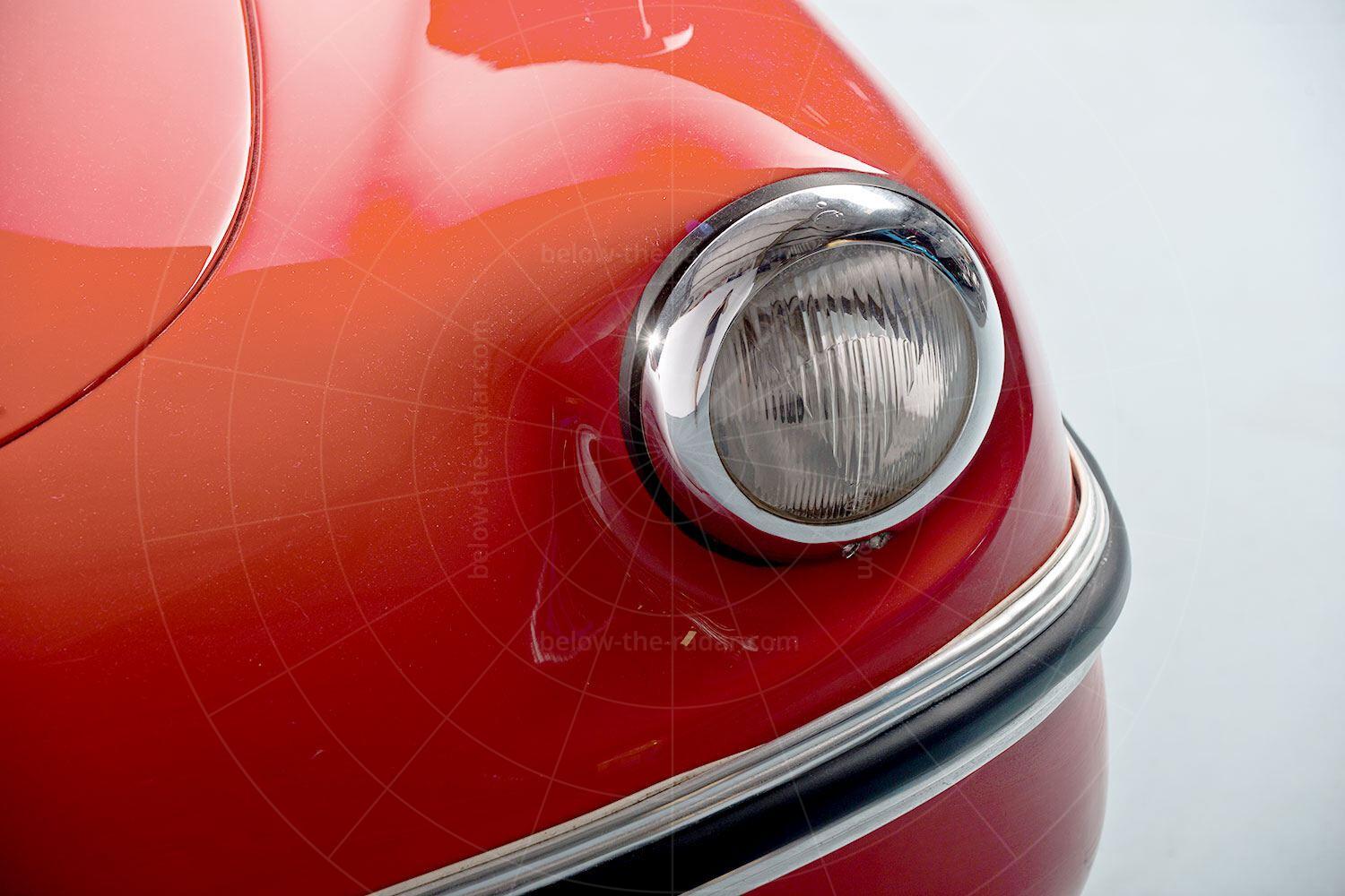 Victoria 250 headlight Pic: RM Sotheby's | Victoria 250 headlight