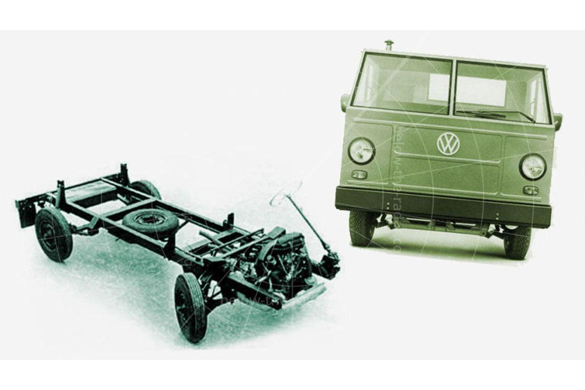 The EA489 had a very simple ladder chassis, to allow it to be easily built and looked after. It was about as long as a contemporary Polo Pic: Volkswagen | The EA489 had a very simple ladder chassis, to allow it to be easily built and looked after. It was about as long as a contemporary Polo