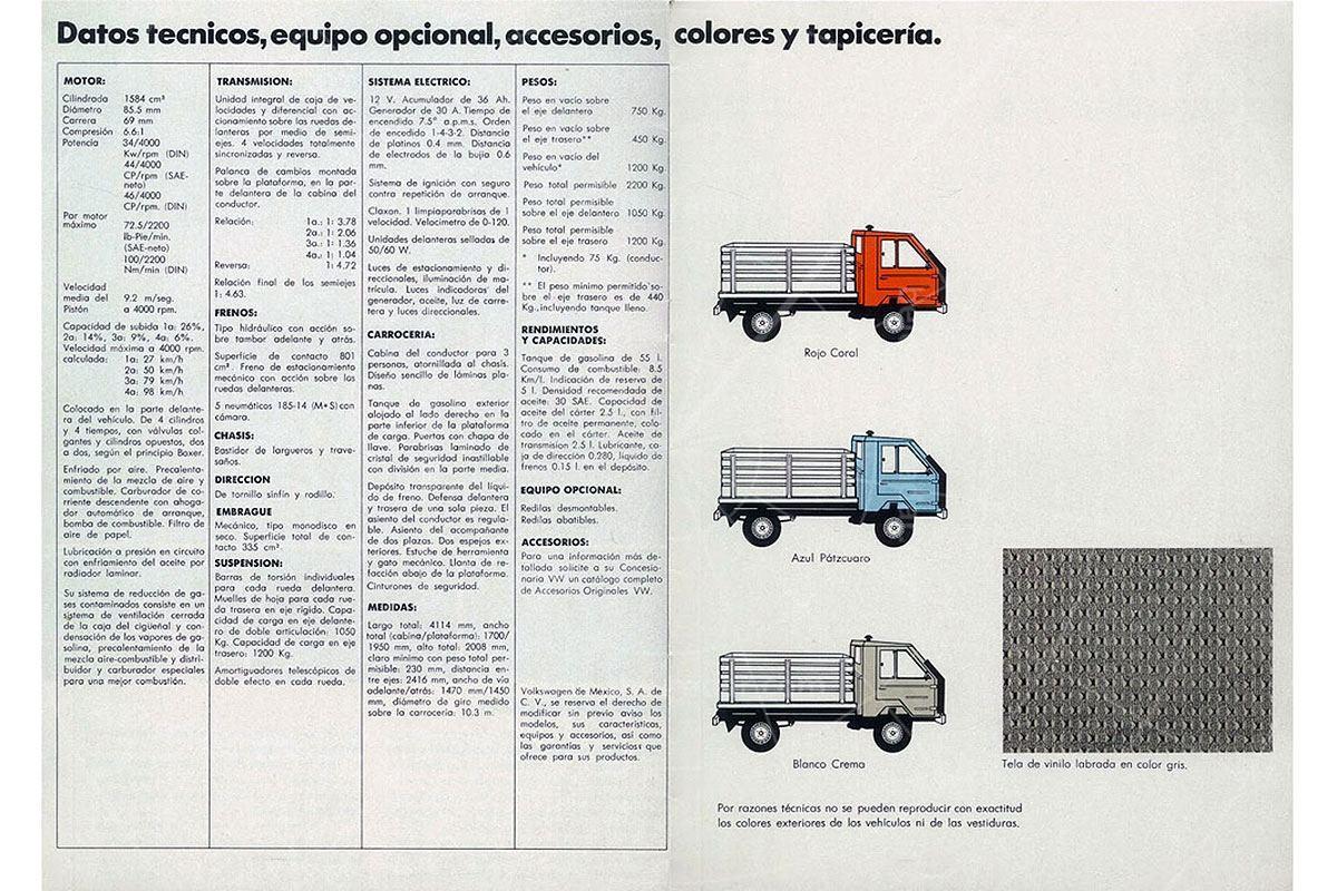 Colour choices for the Mexican Basistransporter were on the limited side; you had to like orange, blue or cream Pic: Volkswagen | Colour choices for the Mexican Basistransporter were on the limited side; you had to like orange, blue or cream