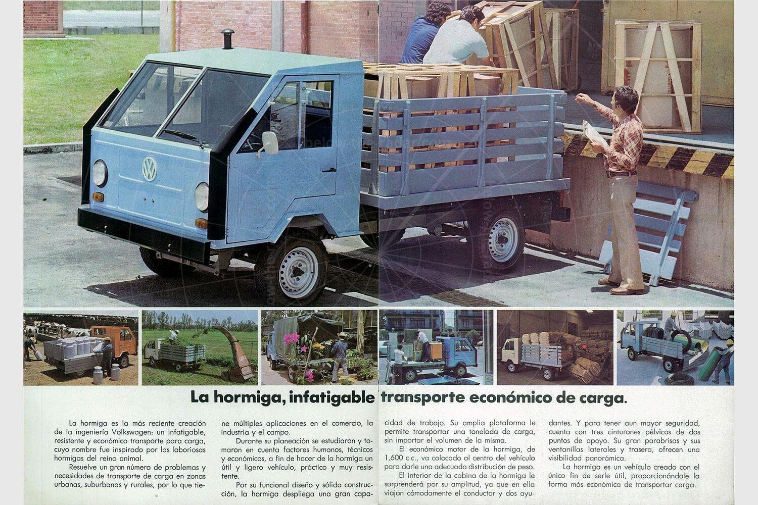 A Mexican Volkswagen Hormiga. There’s no grille, which strikes us as a rather dangerous move for a vehicle that relies on air for its engine cooling Pic: Volkswagen | A Mexican Volkswagen Hormiga. There’s no grille, which strikes us as a rather dangerous move for a vehicle that relies on air for its engine cooling