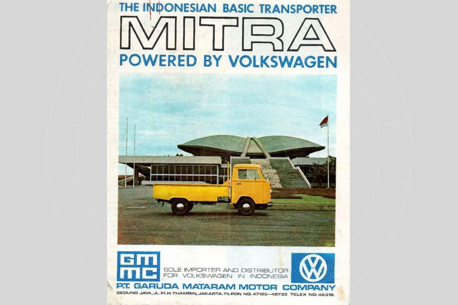 In Indonesia (and elsewhere such as Turkey), some examples of the Basistransporter were fitted with Type 2 ‘bay window’ cabs Pic: Volkswagen | In Indonesia (and elsewhere such as Turkey), some examples of the Basistransporter were fitted with Type 2 ‘bay window’ cabs