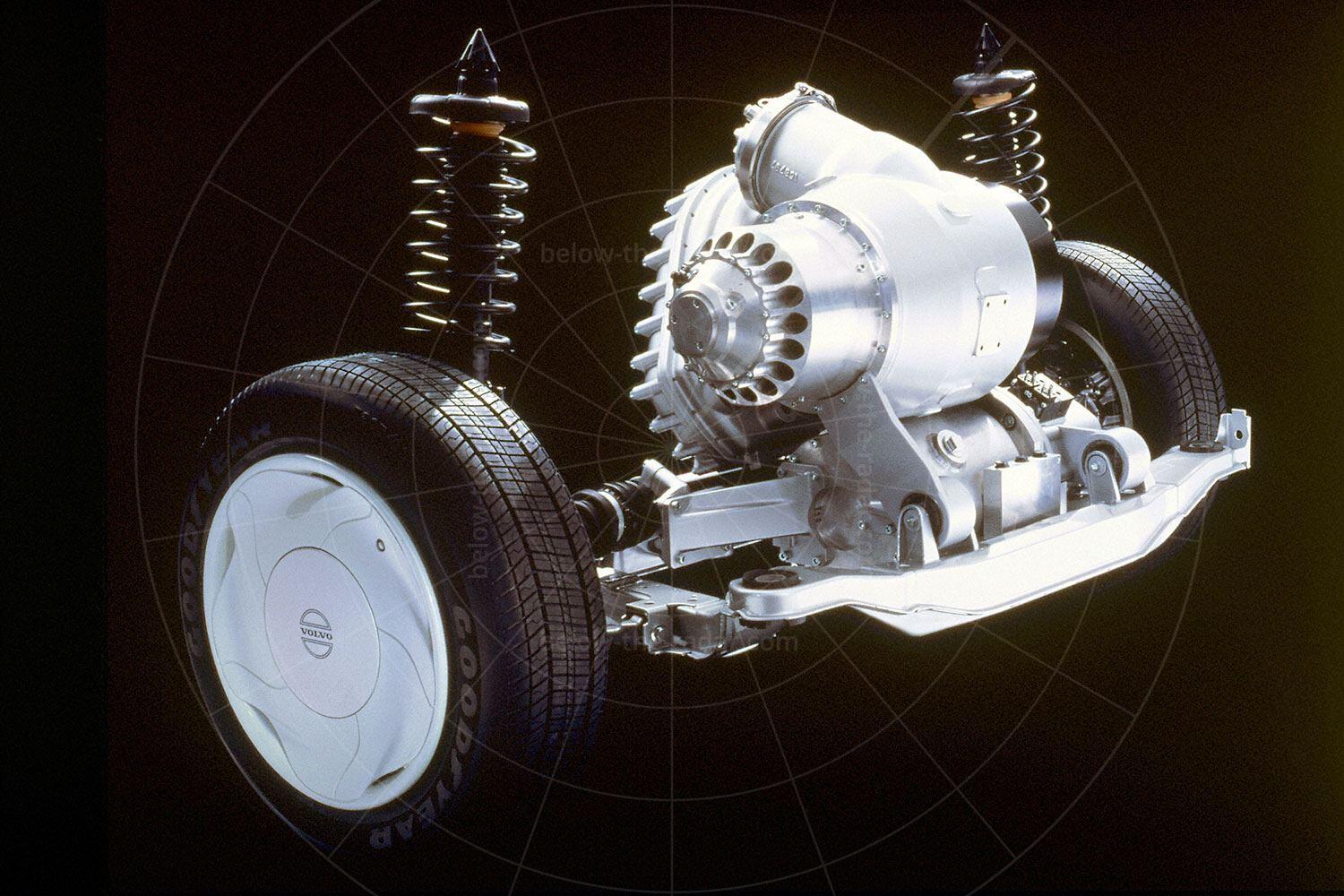 Volvo ECC concept powertrain Pic: Volvo | Volvo ECC concept powertrain