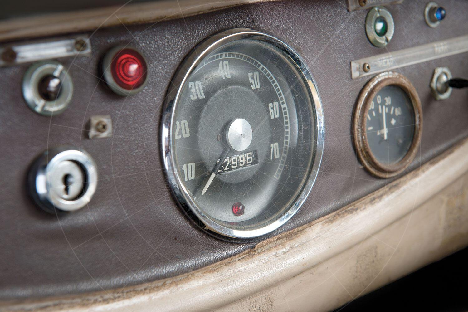 Lightburn Zeta Runabout dashboard Pic: RM Sotheby's | Lightburn Zeta Runabout dashboard