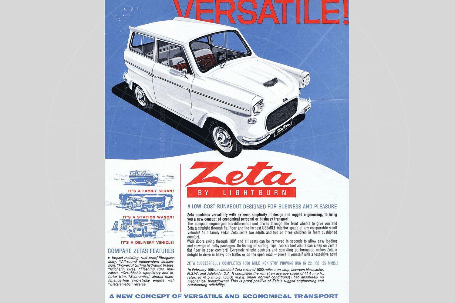 Lightburn Zeta Runabout brochure Pic: magiccarpics.co.uk | Lightburn Zeta Runabout brochure