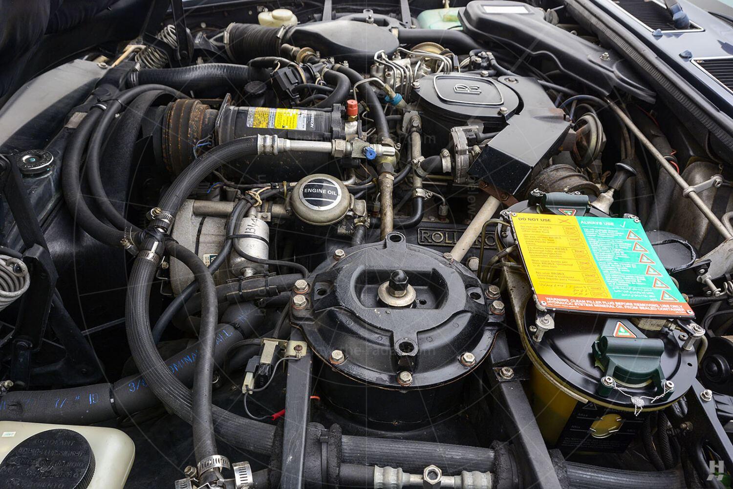 Silver Spur landaulette engine bay Pic: Hyman Ltd | Silver Spur landaulette engine bay