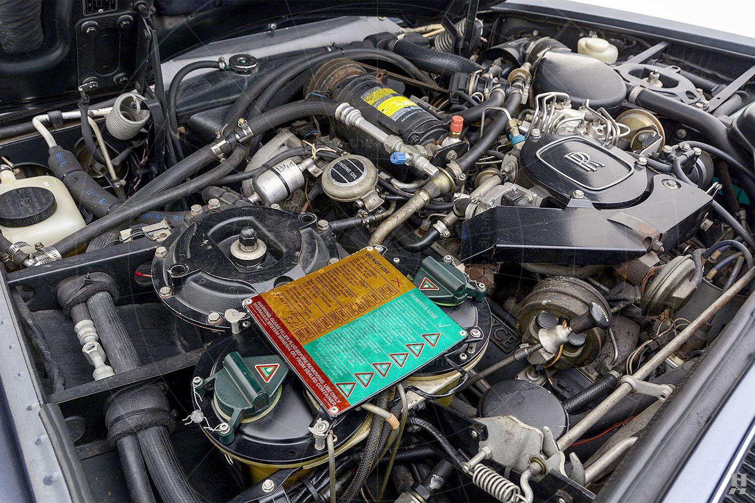 Silver Spur landaulette engine bay Pic: Hyman Ltd | Silver Spur landaulette engine bay
