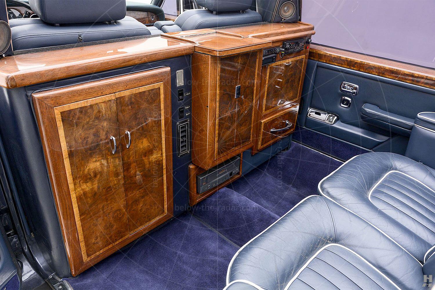 Silver Spur landaulette rear compartment Pic: Hyman Ltd | Silver Spur landaulette rear compartment