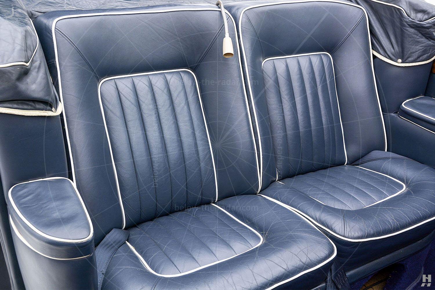 Silver Spur landaulette rear seats Pic: Hyman Ltd | Silver Spur landaulette rear seats