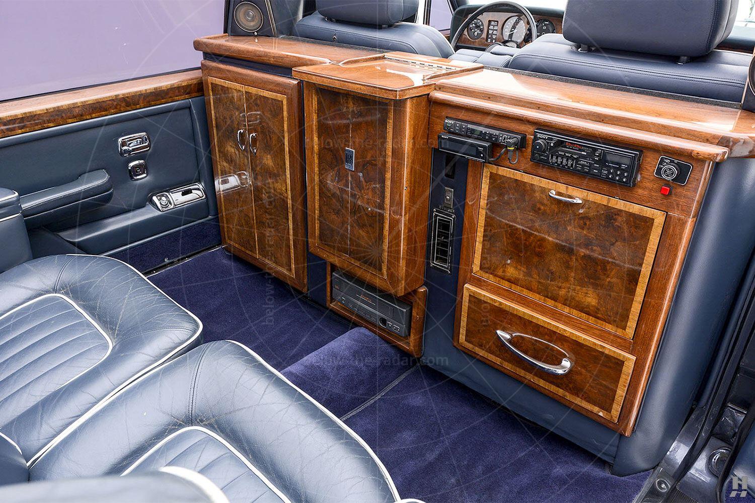 Silver Spur landaulette rear compartment Pic: Hyman Ltd | Silver Spur landaulette rear compartment