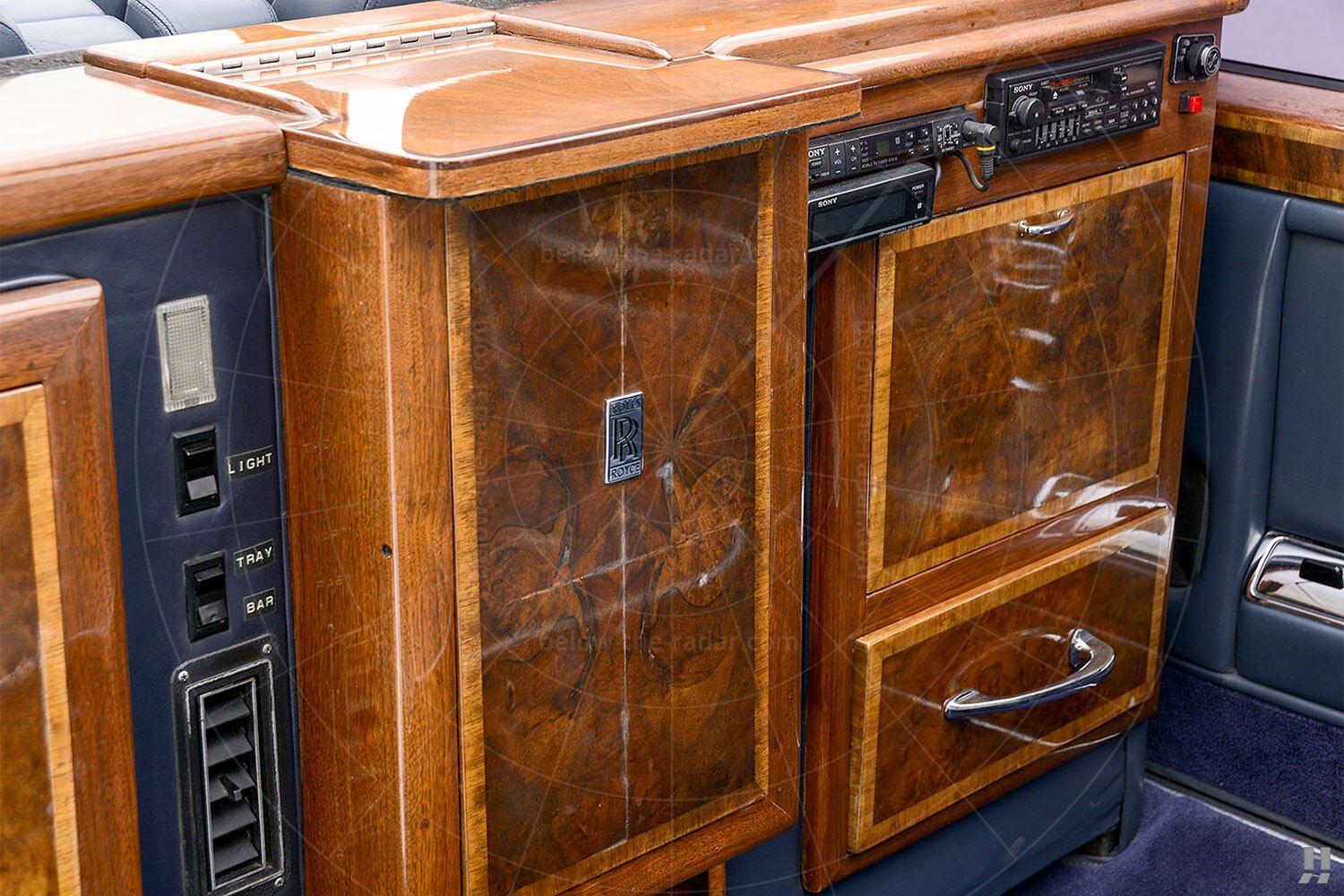 Silver Spur landaulette rear compartment Pic: Hyman Ltd | Silver Spur landaulette rear compartment