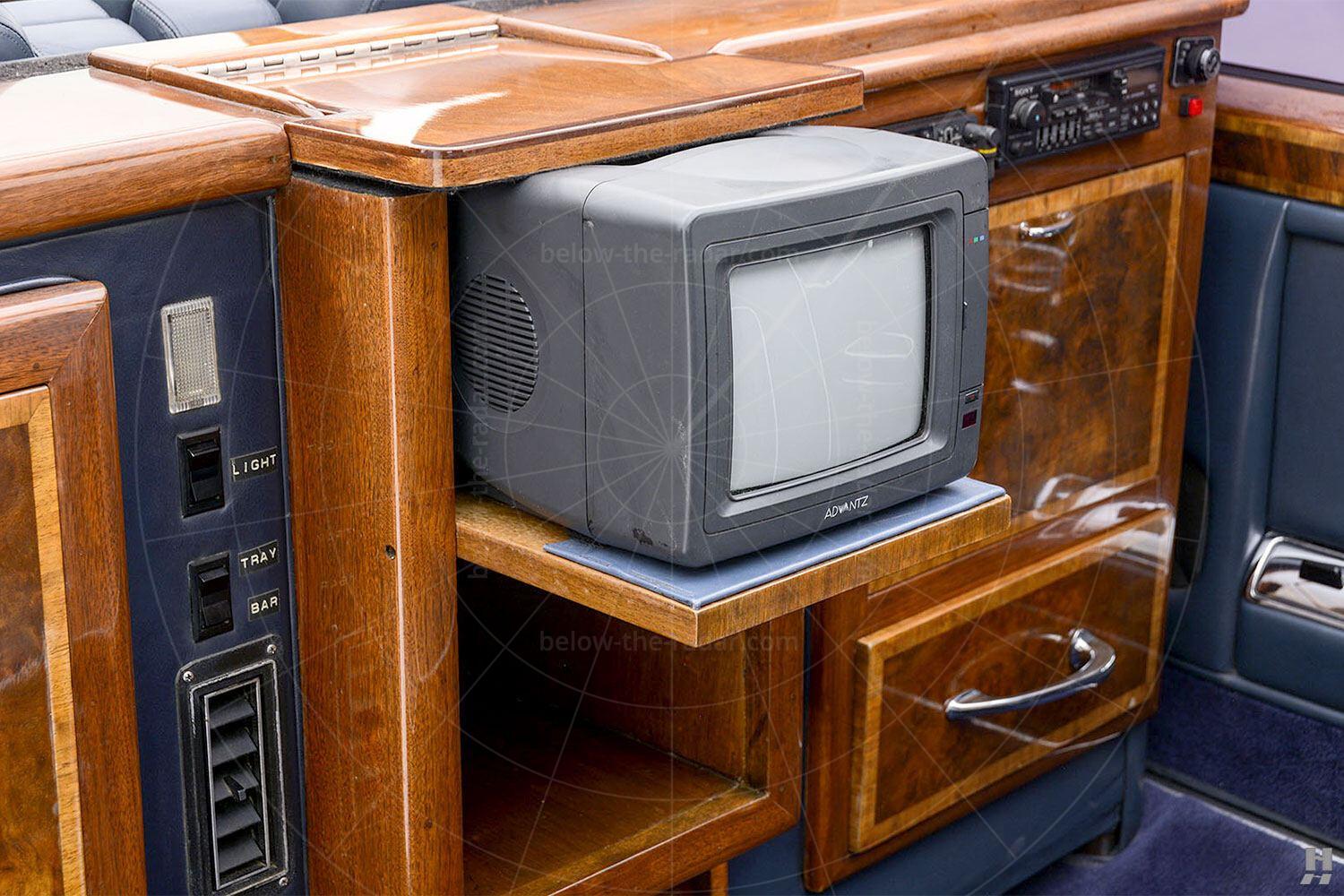 Silver Spur landaulette rear compartment Pic: Hyman Ltd | Silver Spur landaulette rear compartment