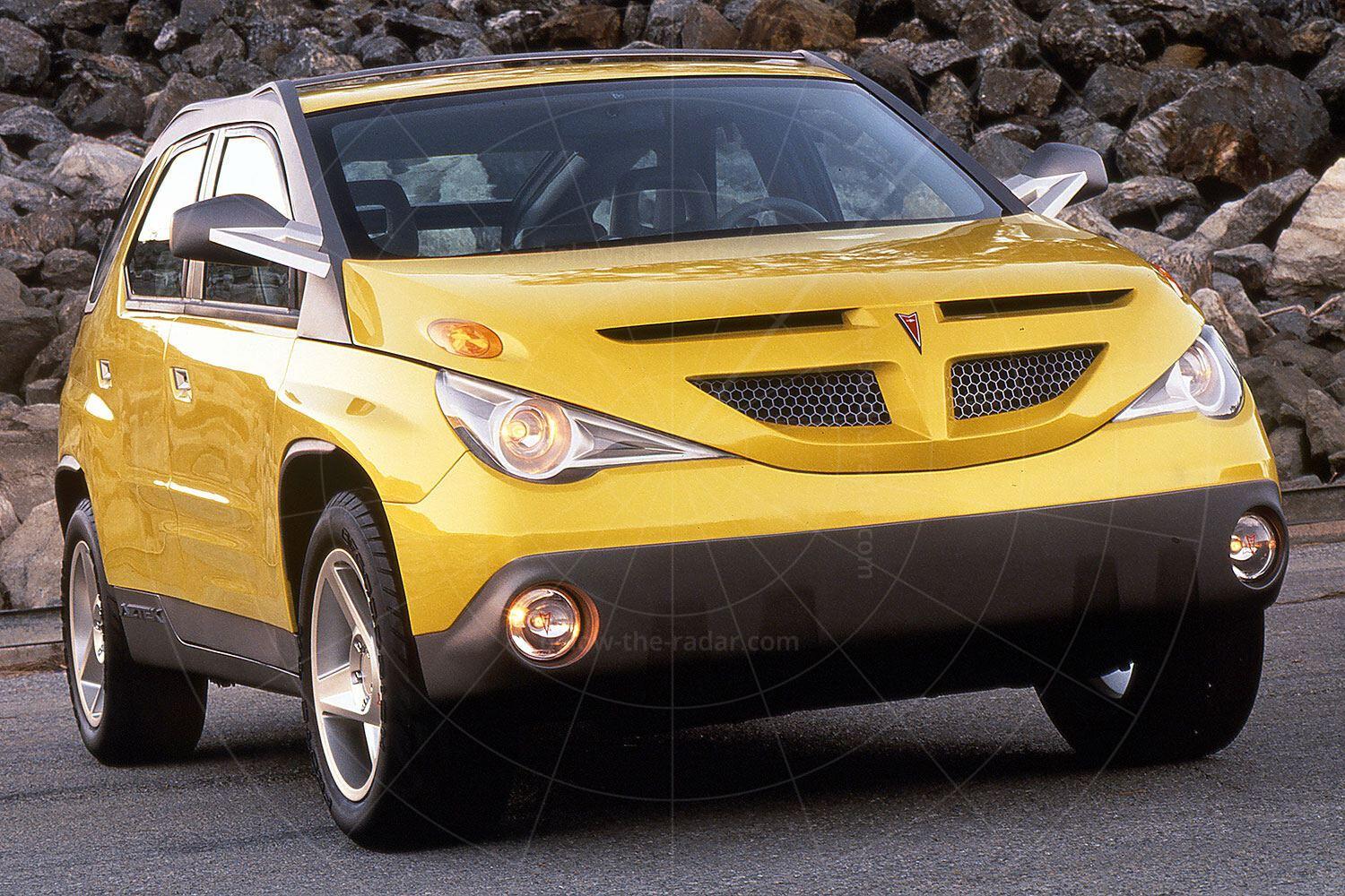 Pontiac Original Aztek Rendering The story of the Pontiac Aztek concept car on Below The Radar