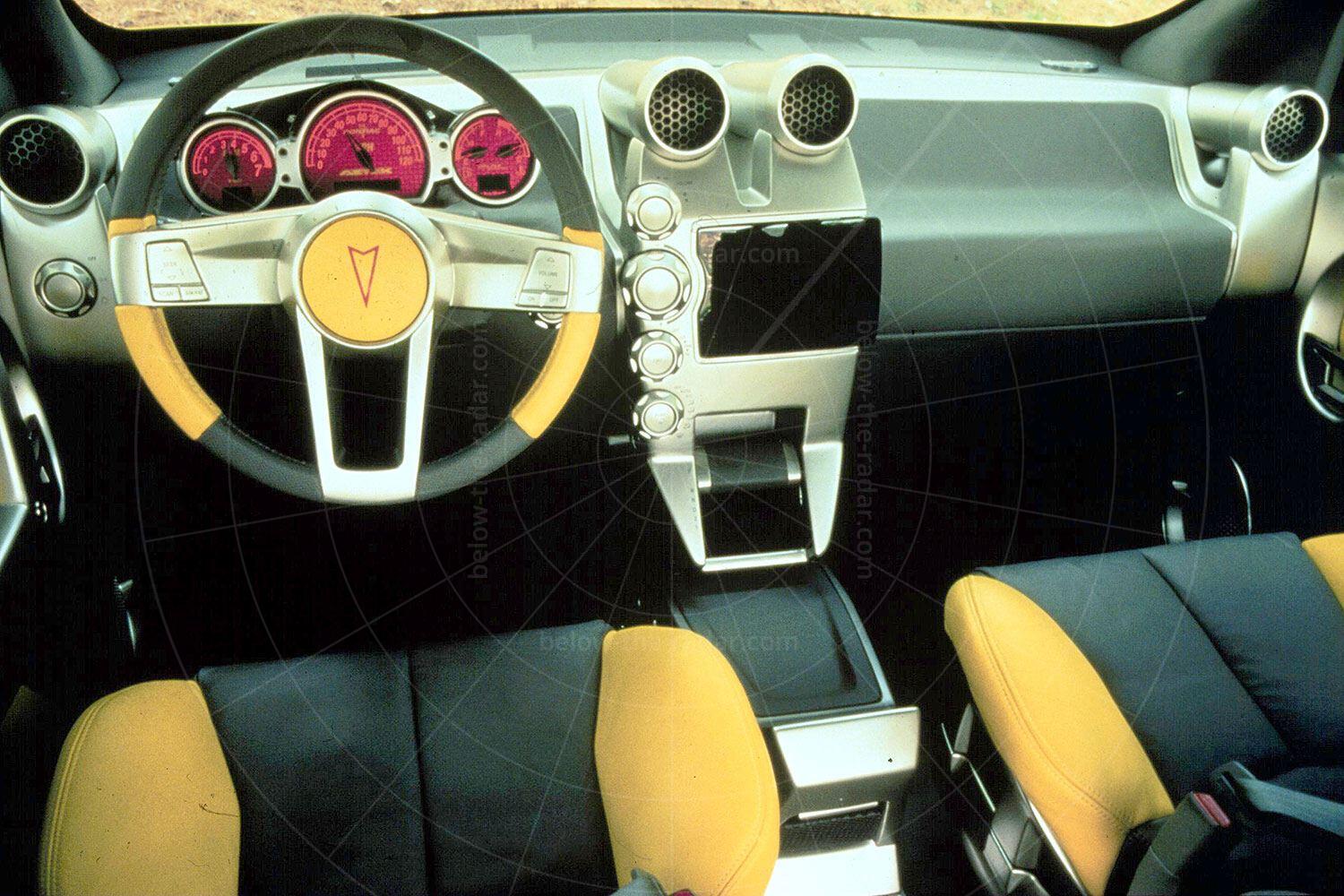 Pontiac Aztek concept - dashboard Pic: General Motors | Pontiac Aztek concept - dashboard