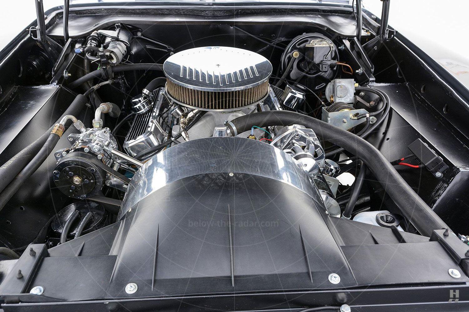 1971 Stutz Blackhawk coupé engine bay Pic: Hyman Ltd | 1971 Stutz Blackhawk coupé engine bay