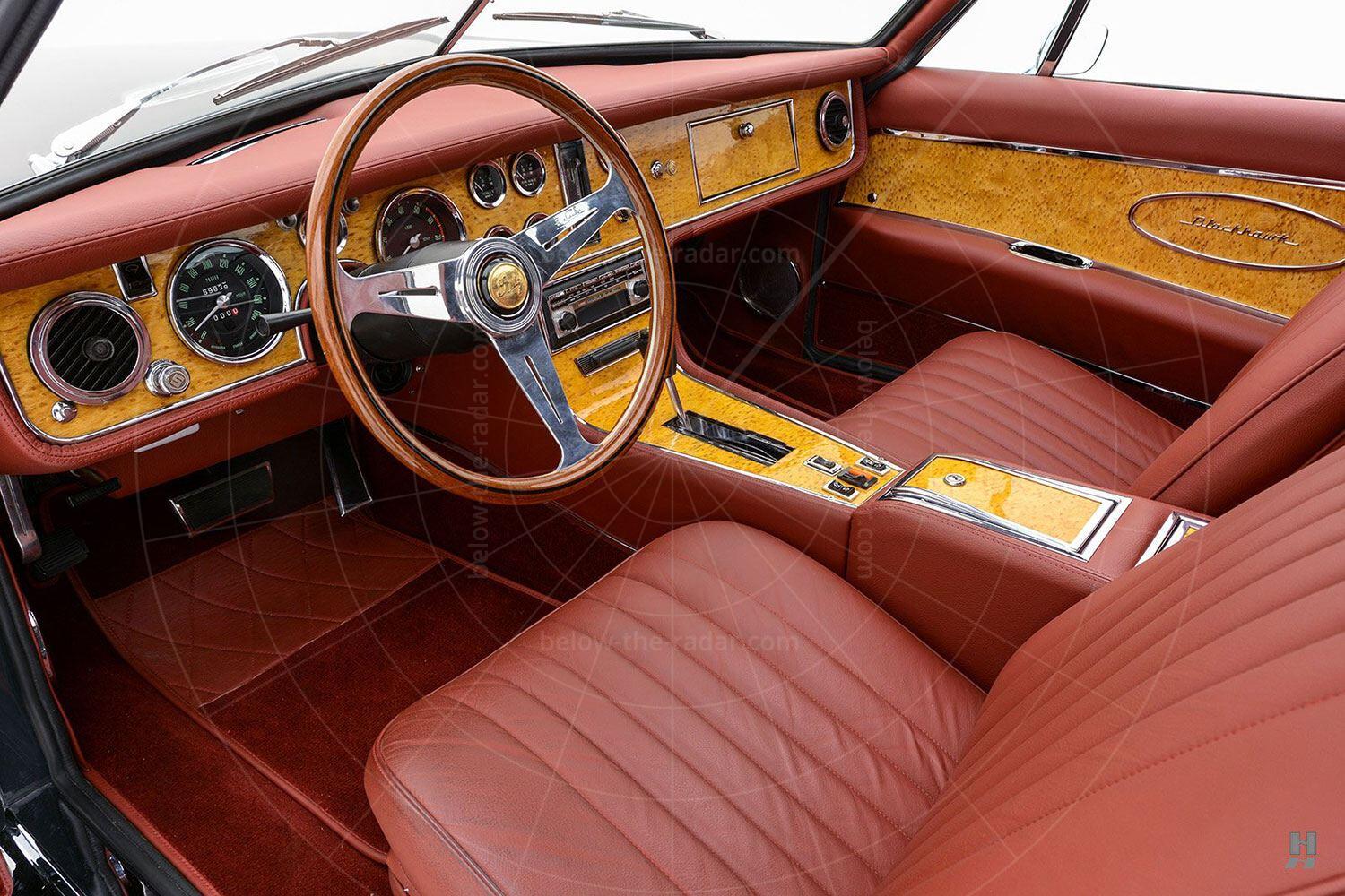 1971 Stutz Blackhawk coupé interior Pic: Hyman Ltd | 1971 Stutz Blackhawk coupé interior