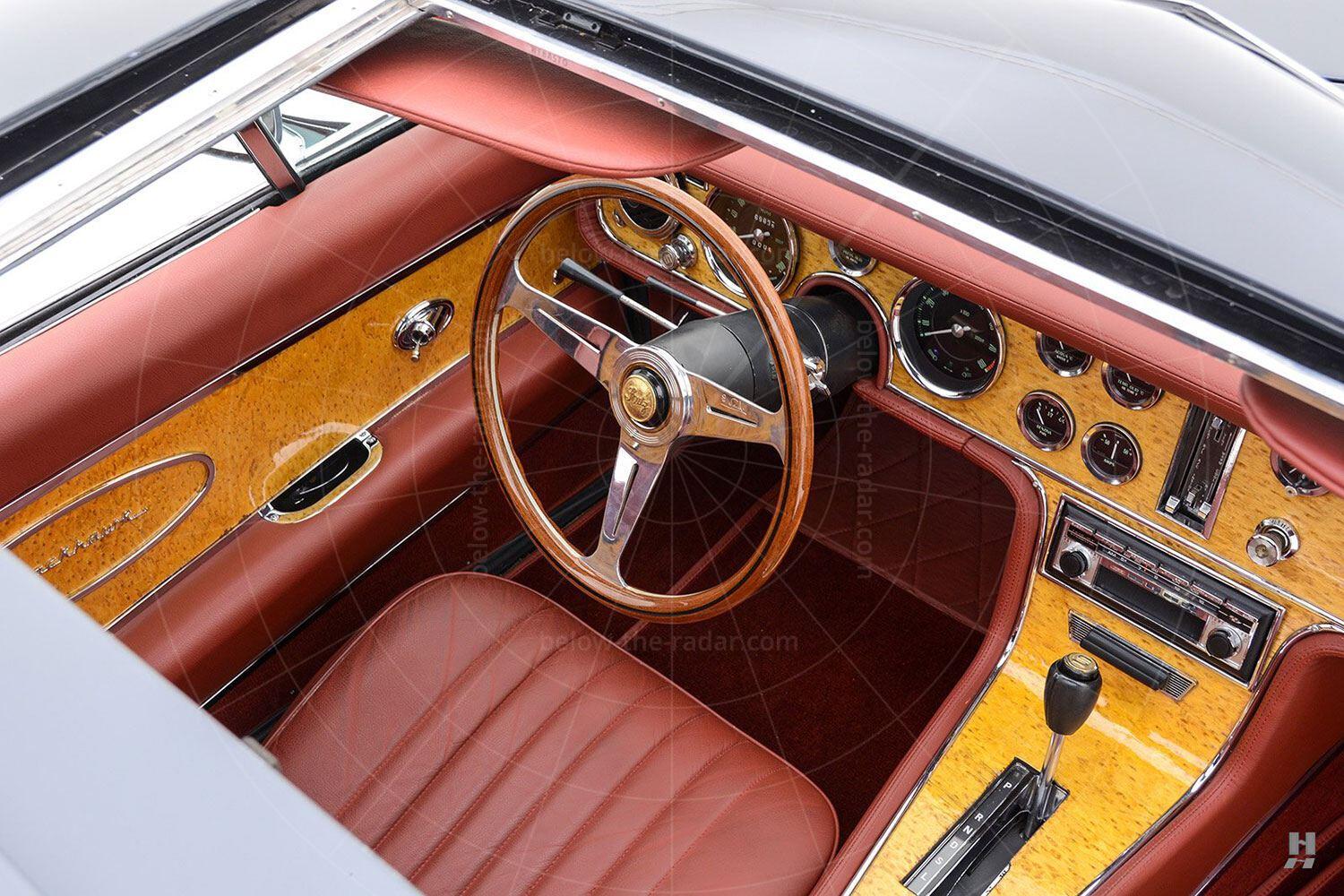 1971 Stutz Blackhawk coupé interior Pic: Hyman Ltd | 1971 Stutz Blackhawk coupé interior