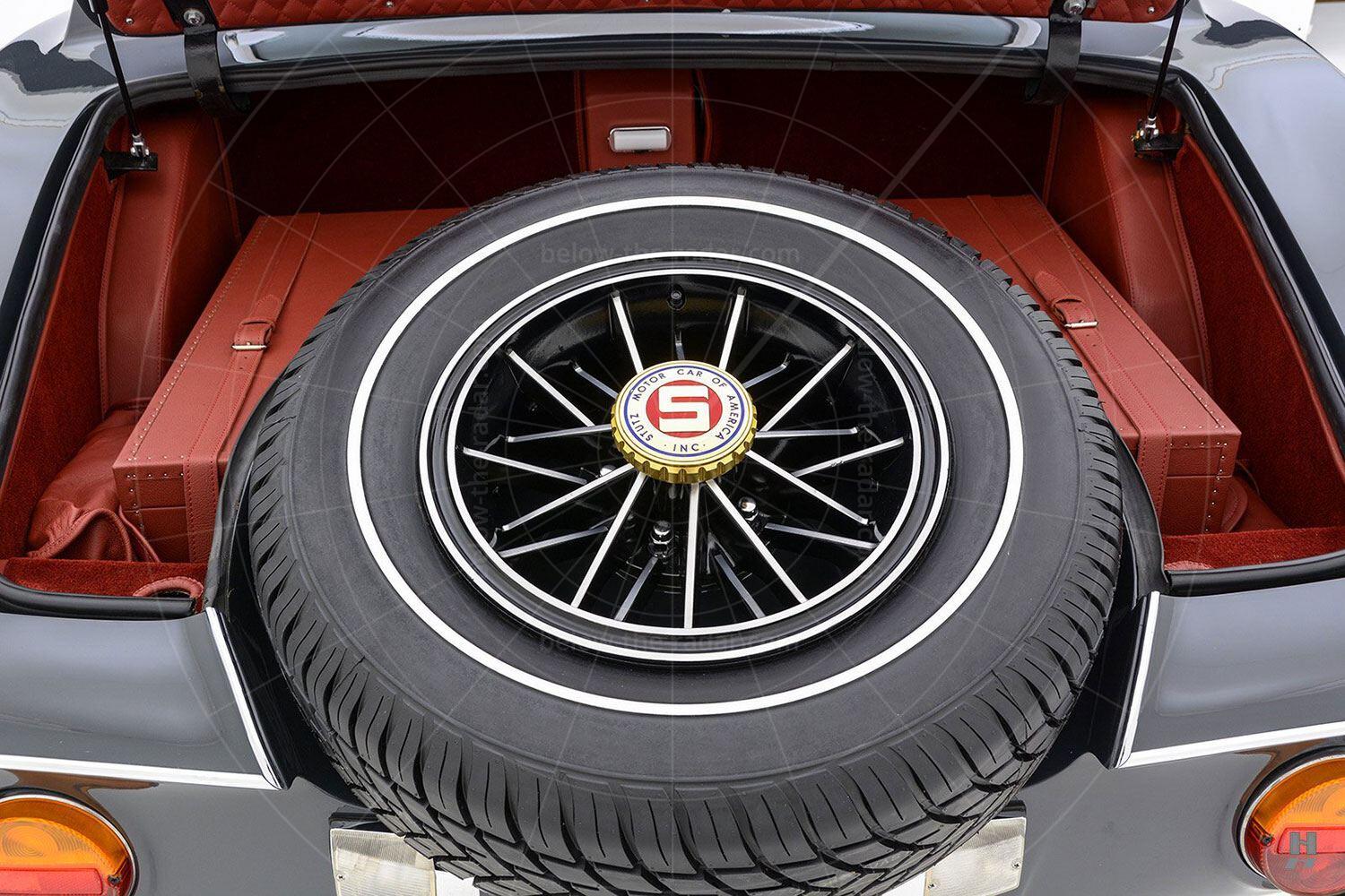 1971 Stutz Blackhawk coupé spare wheel Pic: Hyman Ltd | 1971 Stutz Blackhawk coupé spare wheel