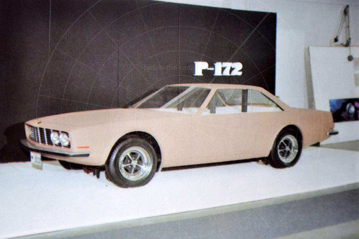 Volvo P172 prototype Pic: Volvo | Volvo P172 prototype