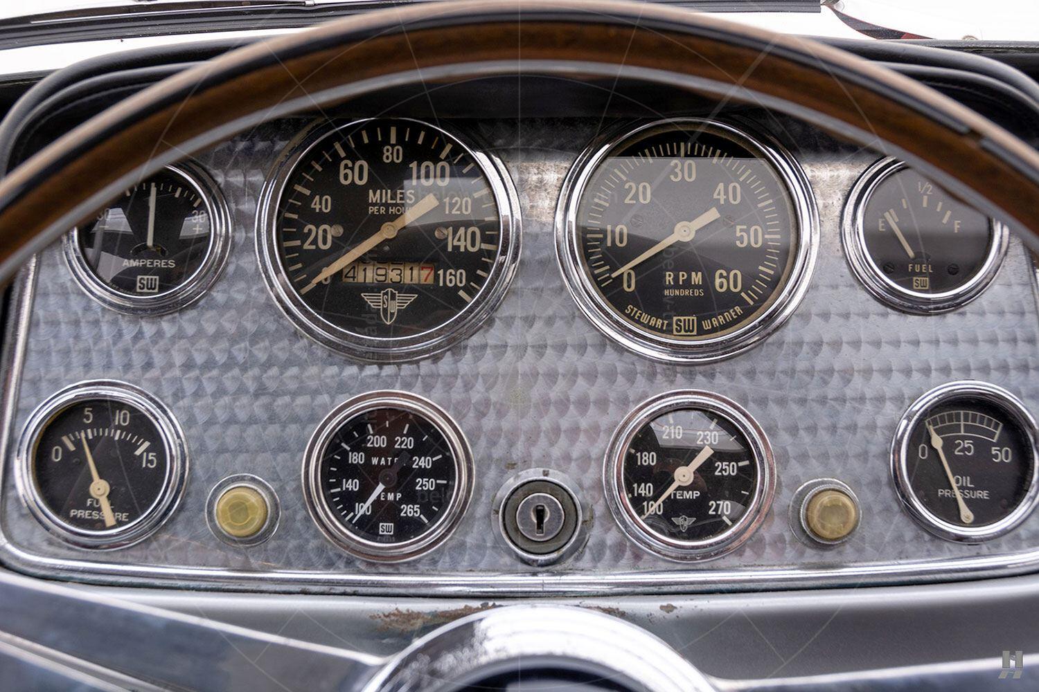 Bill Frick Special GT coupé instruments Pic: Hyman Ltd |