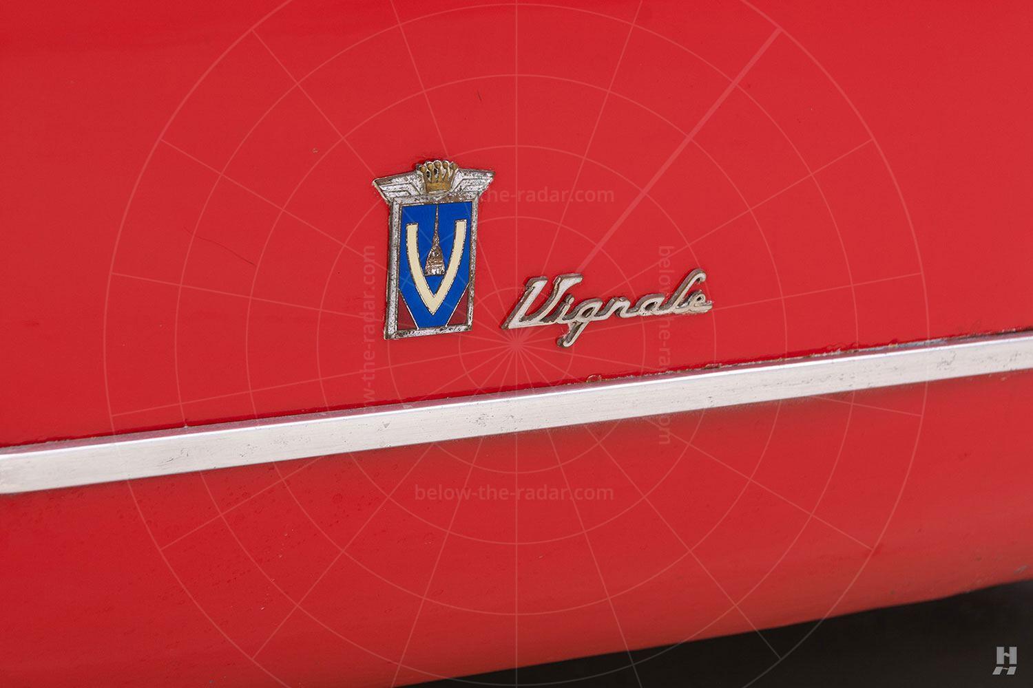 Bill Frick Special GT coupé Vignale badge Pic: Hyman Ltd |
