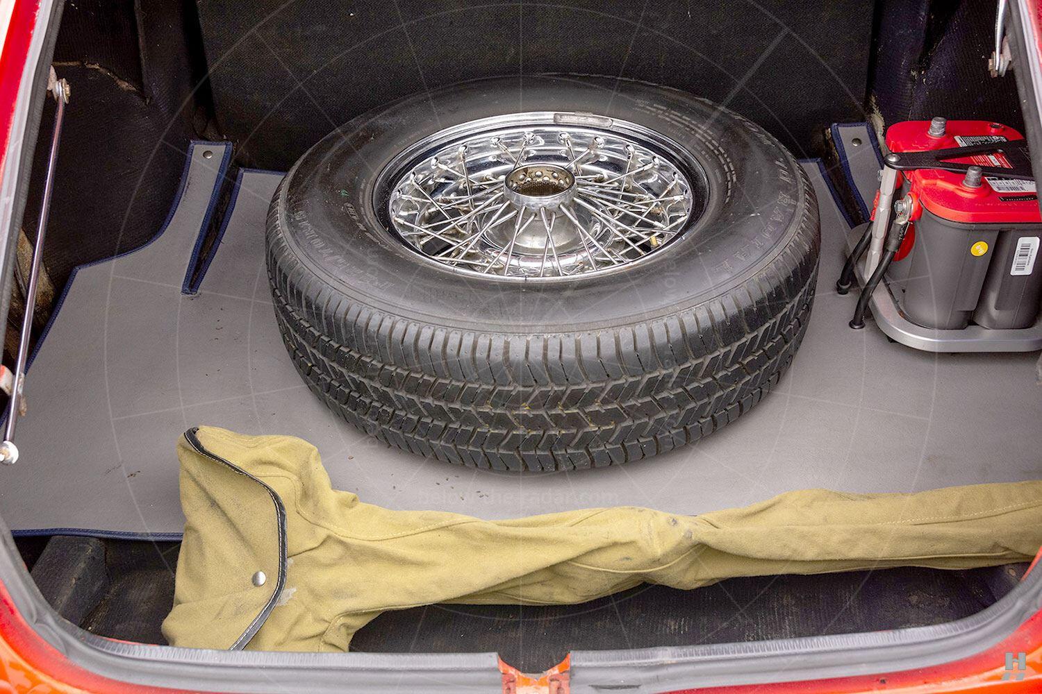 Bill Frick Special GT coupé boot with spare wheel Pic: Hyman Ltd |