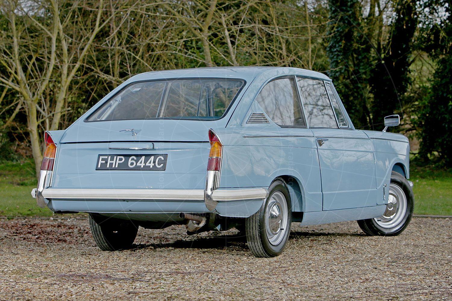 The unique Triumph Herald hatchback, created by Michelotti Pic: magiccarpics.co.uk |