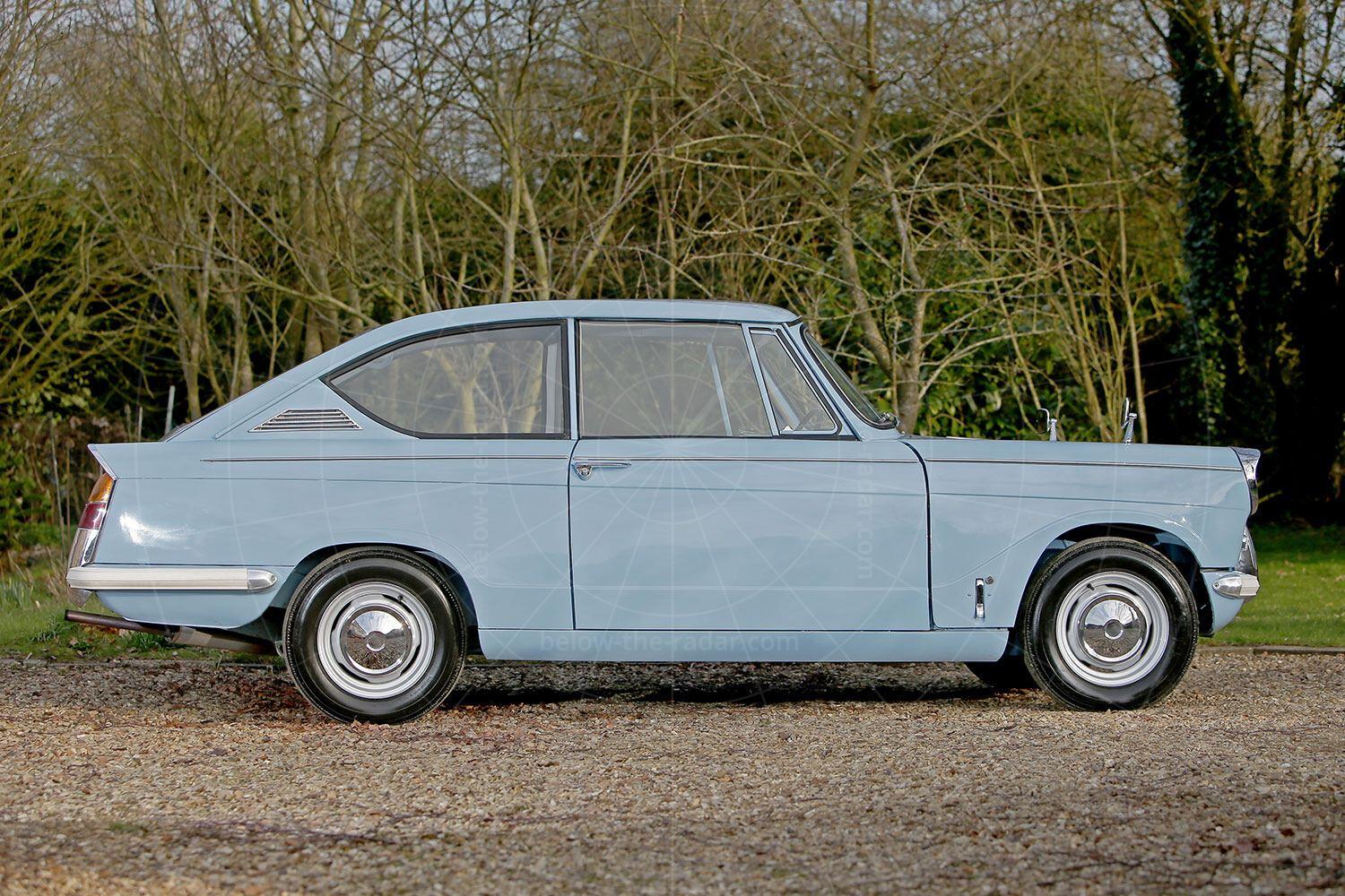 The unique Triumph Herald hatchback, created by Michelotti Pic: magiccarpics.co.uk |