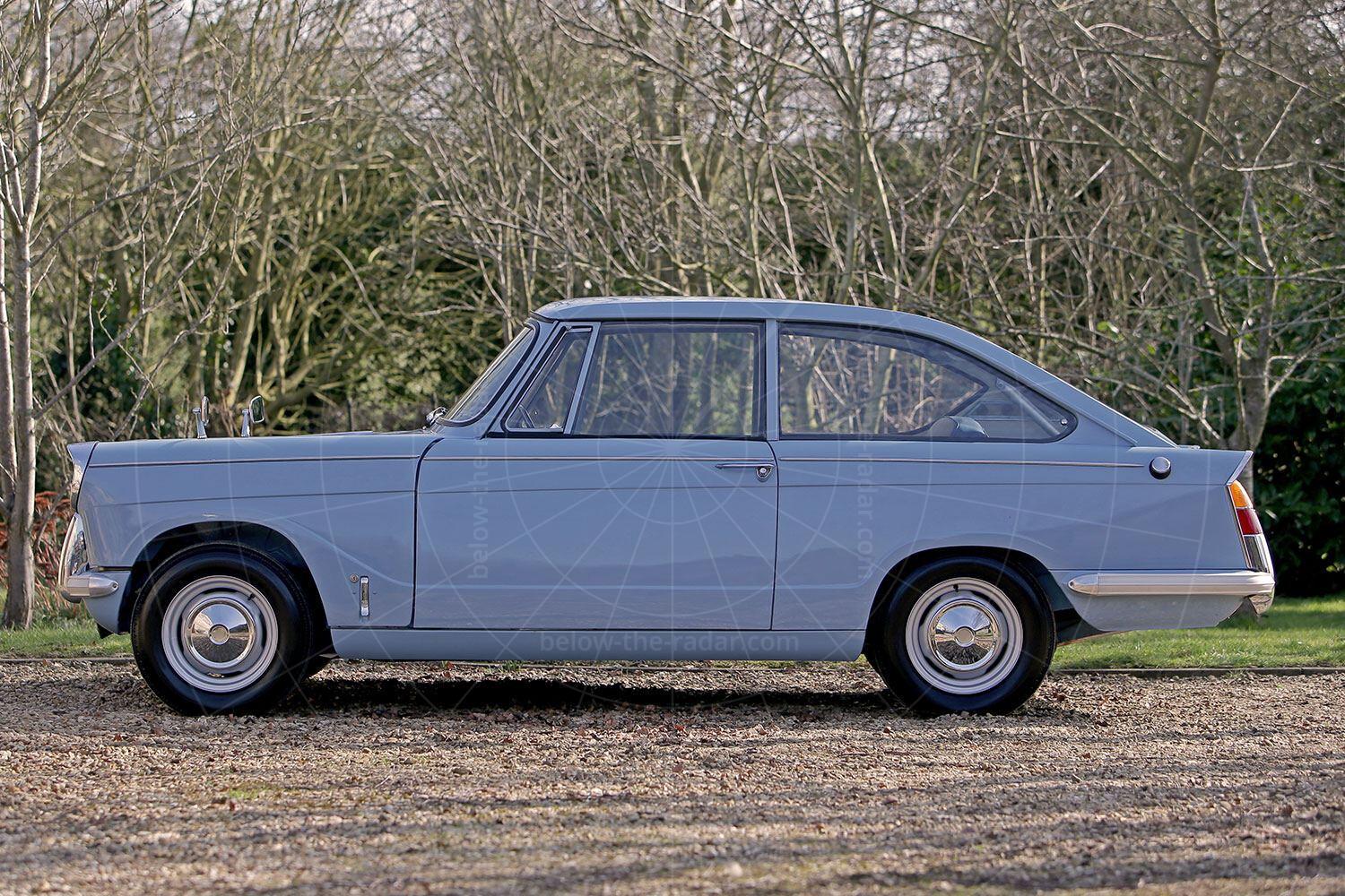 The unique Triumph Herald hatchback, created by Michelotti Pic: magiccarpics.co.uk |