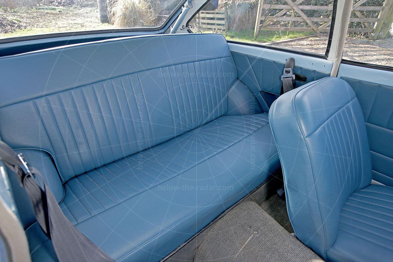 The back seat folds down for added practicality Pic: magiccarpics.co.uk |