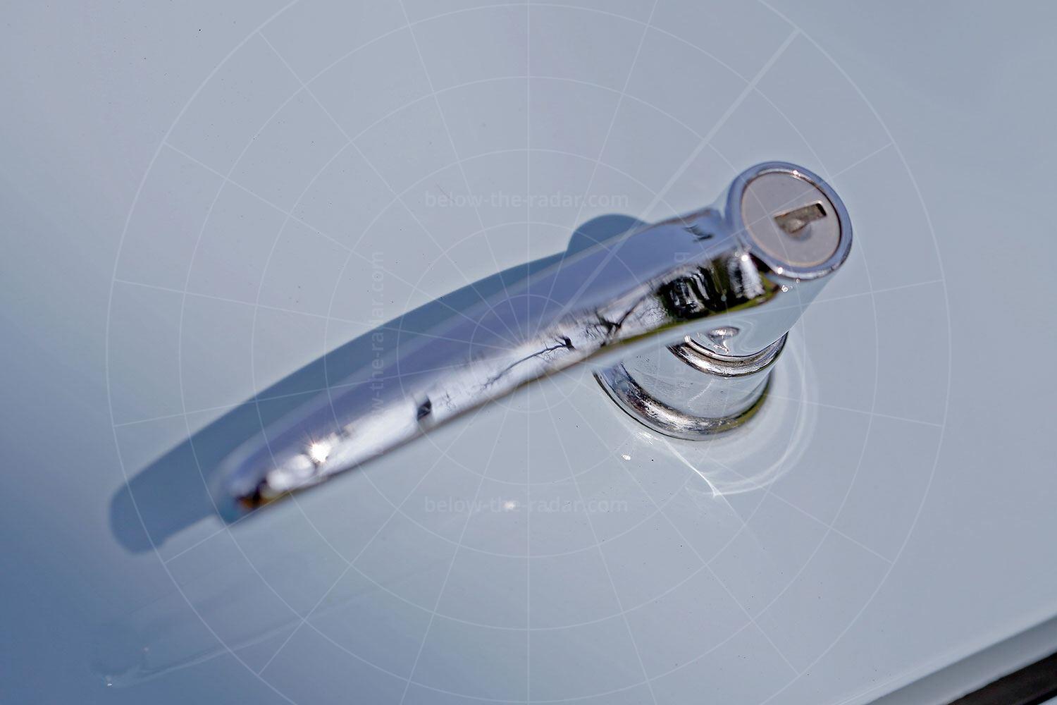 A Herald estate handle is used to open and lock the hatchback's tailgate Pic: magiccarpics.co.uk |