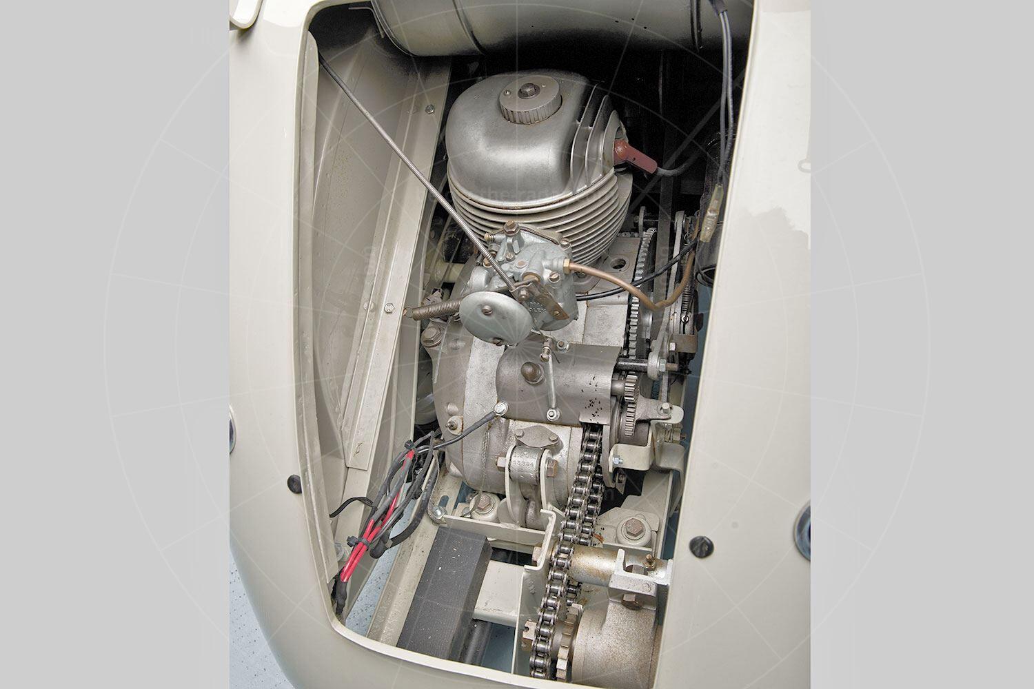 Reyonnah engine bay Pic: RM Sotheby's |