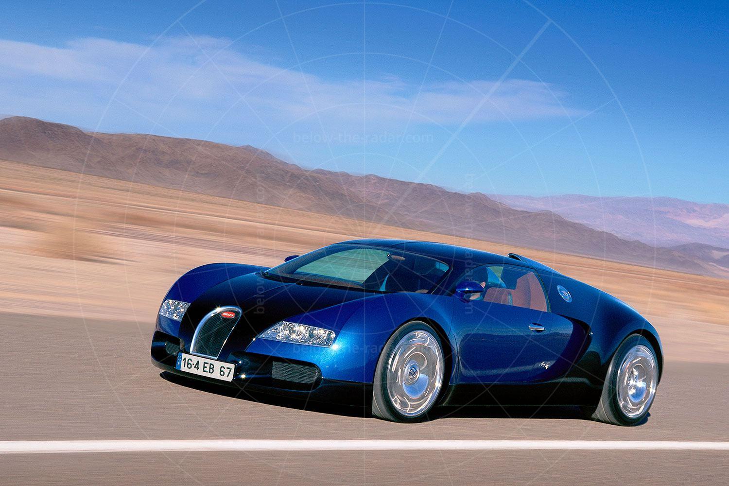 Bugatti EB 18/4 Veyron concept Pic: Bugatti |